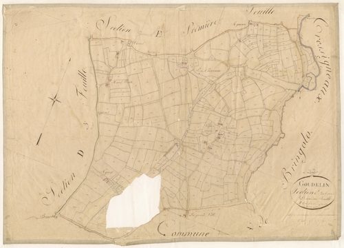 Goudelin - Section E, 2e feuille
