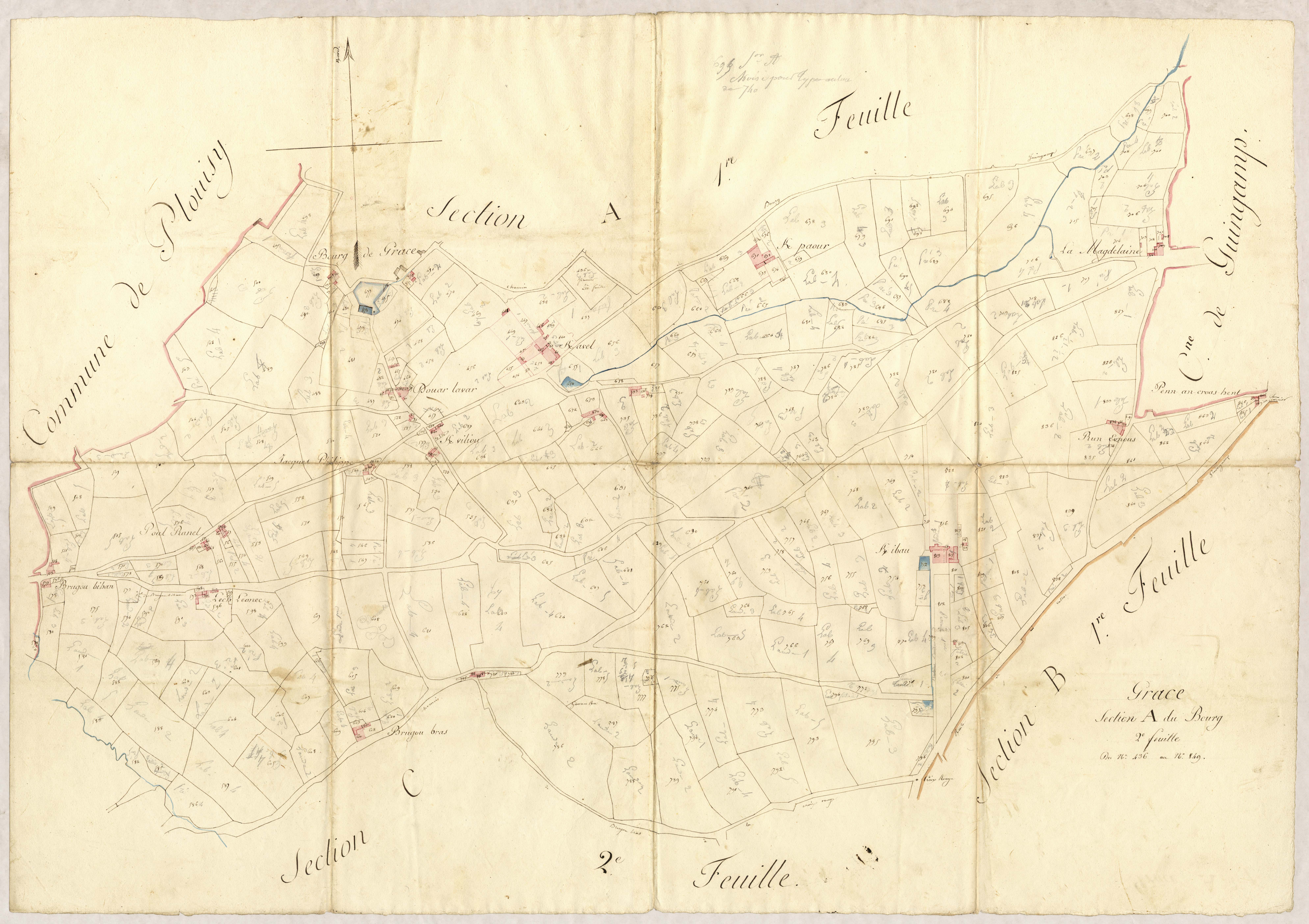 Grâces - Section A, 2e feuille