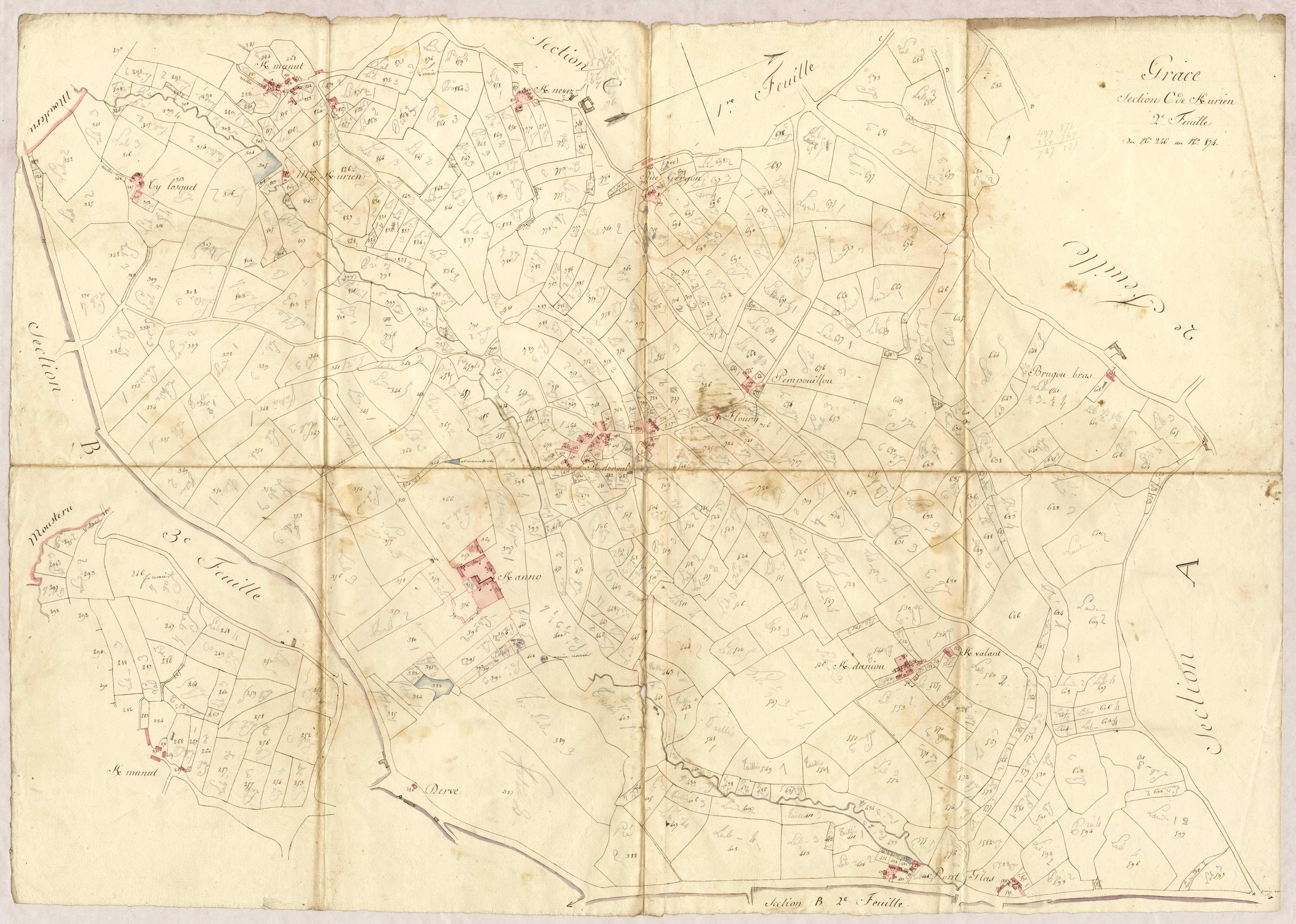 Grâces - Section C, 2e feuille