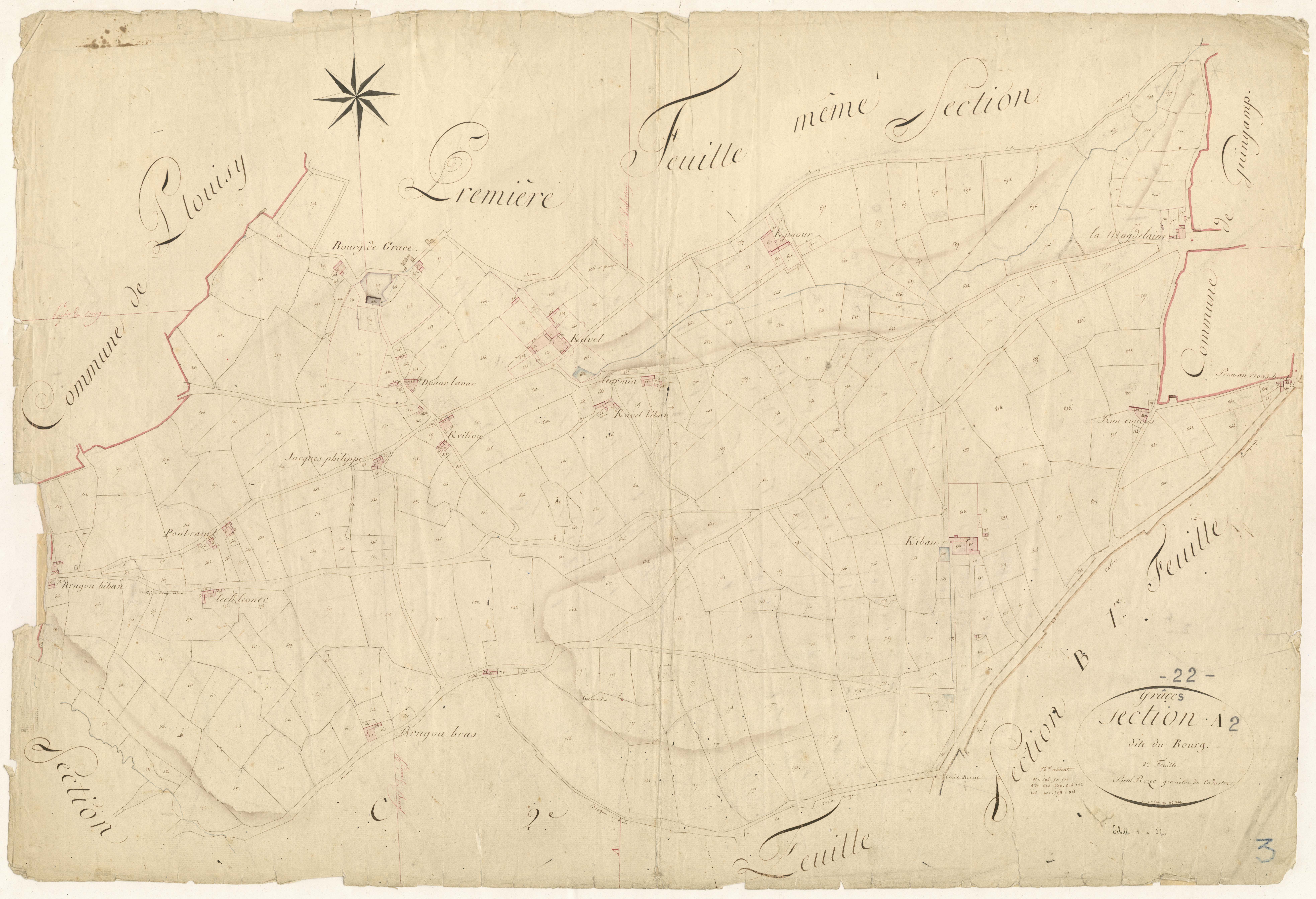 Grâces - Section A, 2e feuille