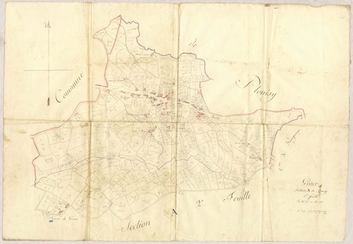 Grâces - Section A, 1re feuille
