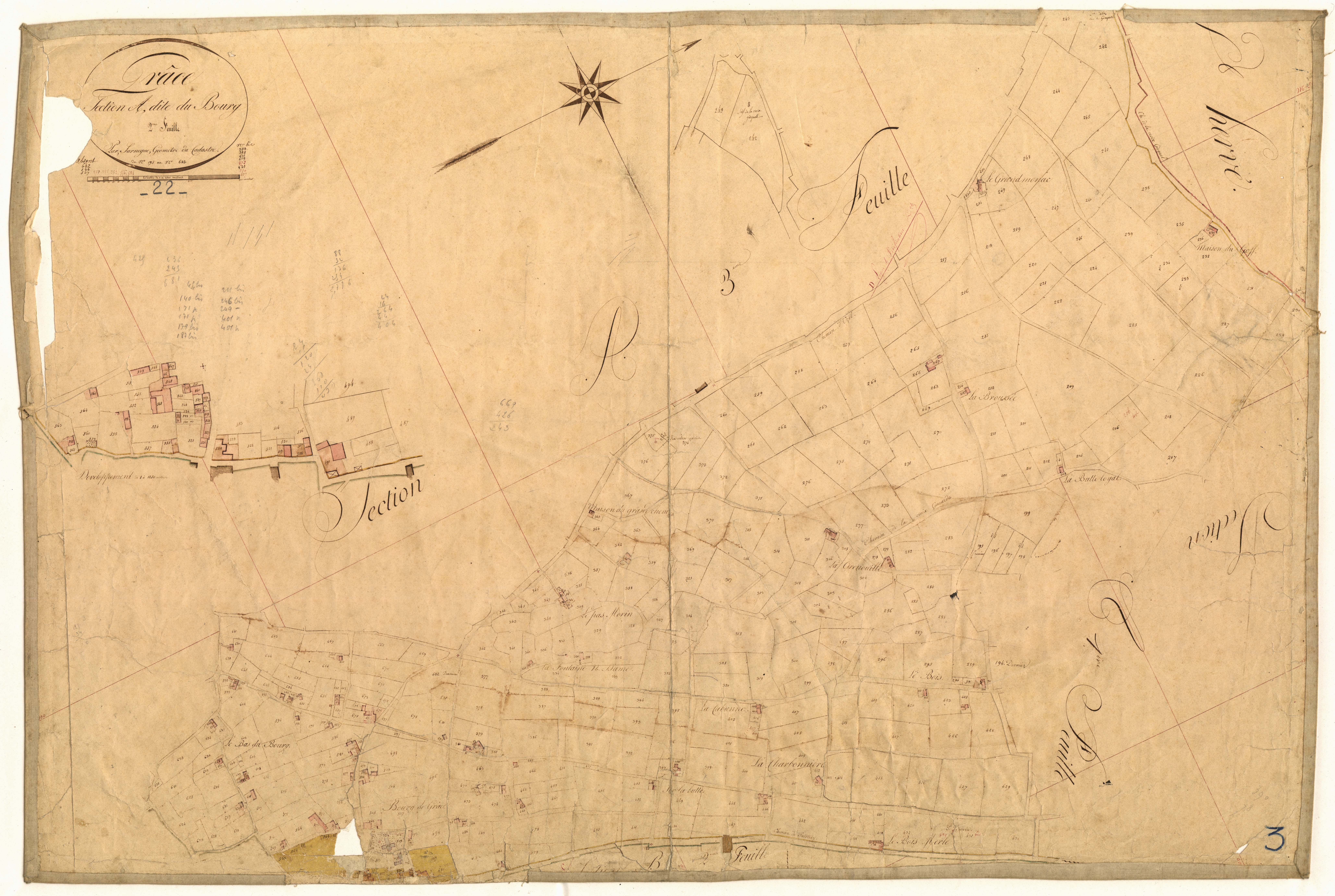 Grâce-Uzel - Section A, 2e feuille