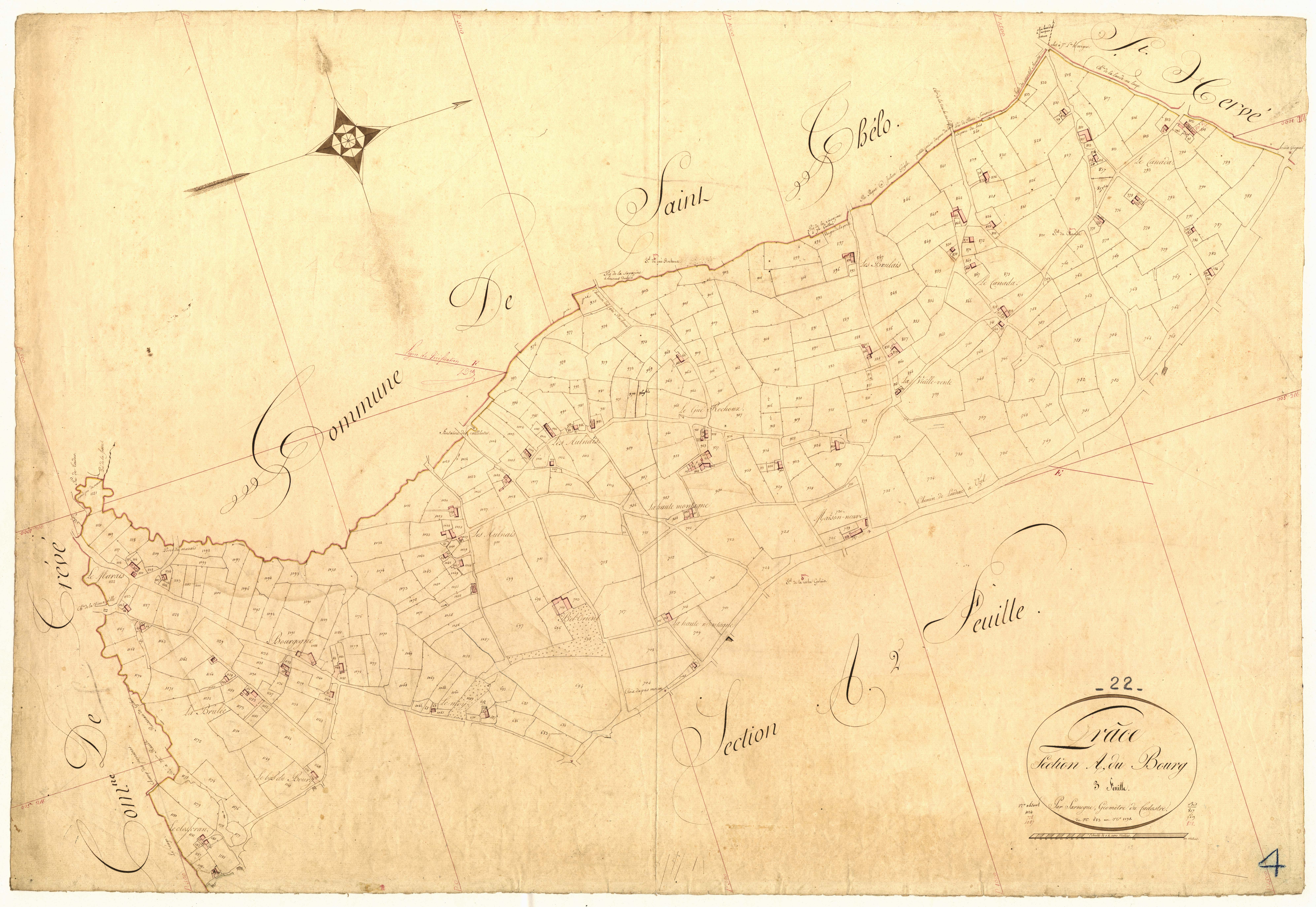 Grâce-Uzel - Section A, 3e feuille