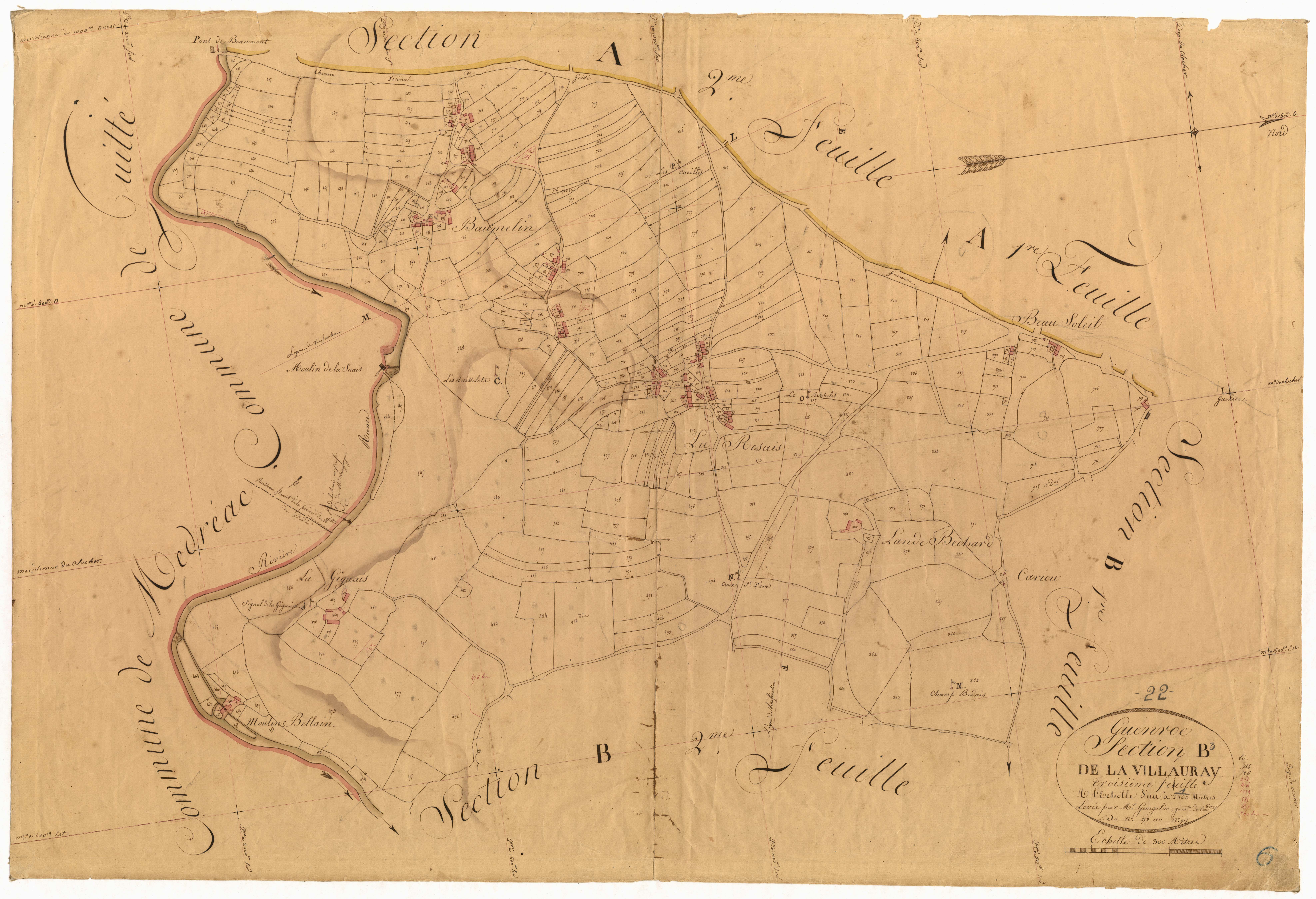 Guenroc - Section B, 3e feuille