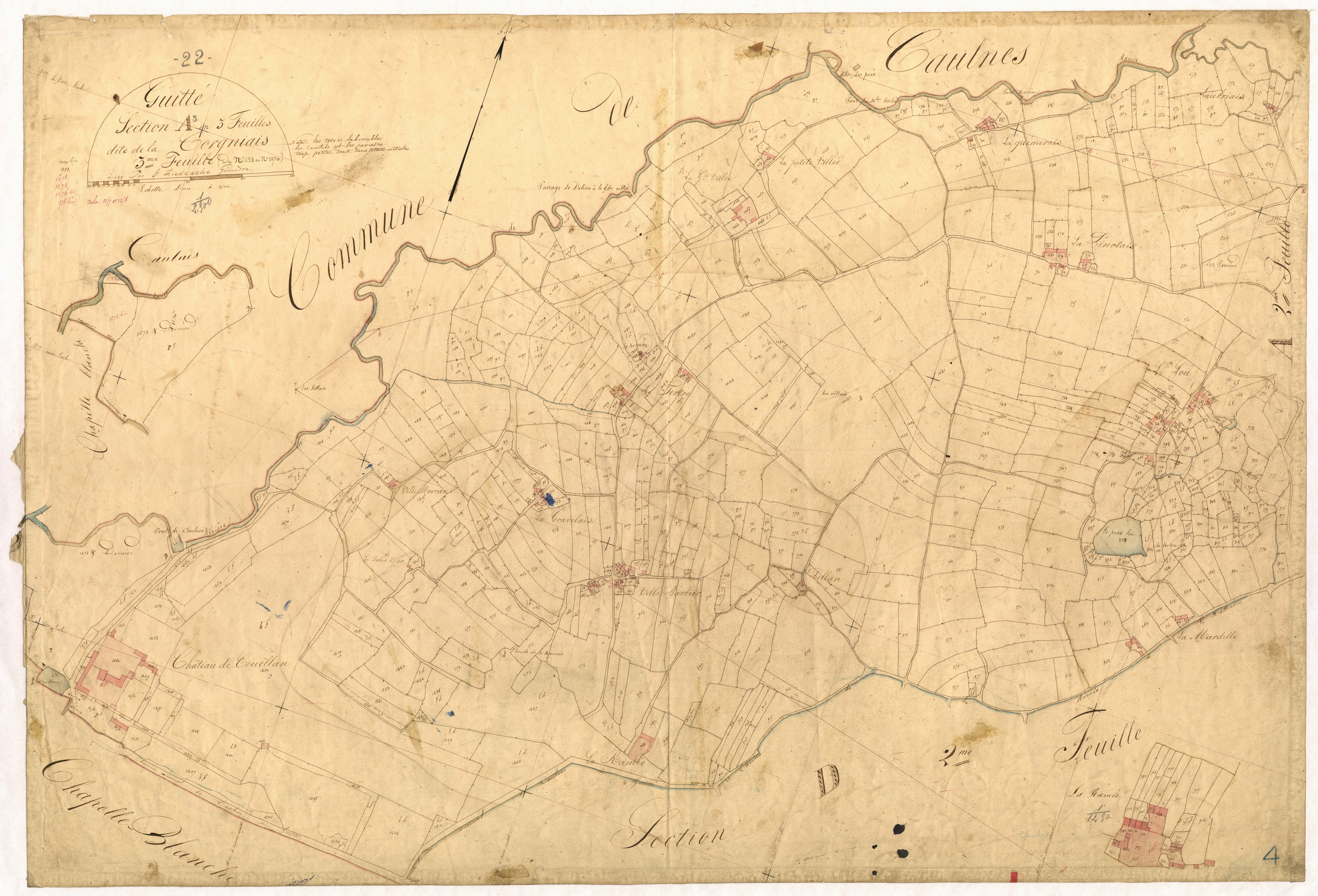 Guitté - Section A, 3e feuille
