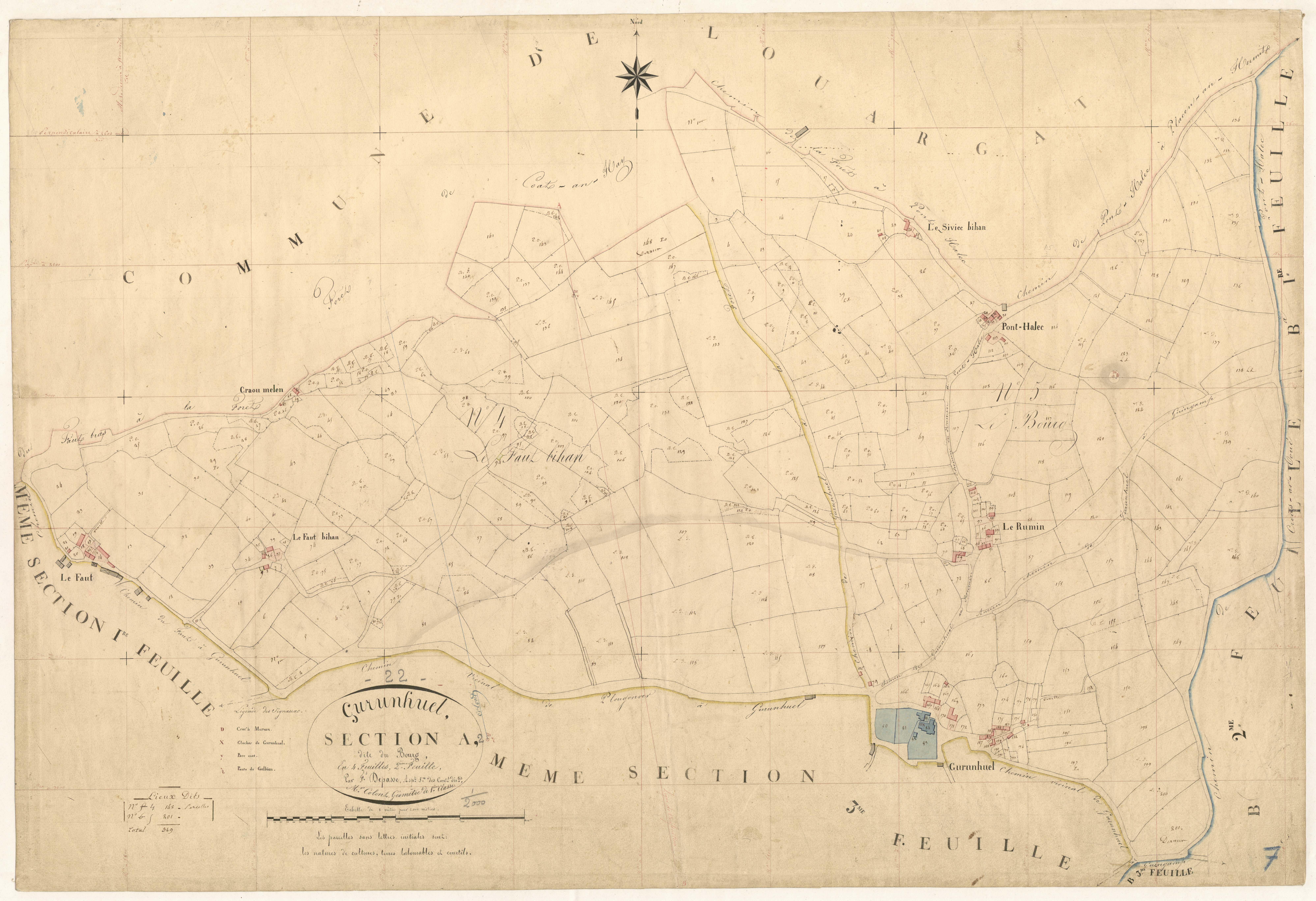 Gurunhuel - Section A, 2e feuille