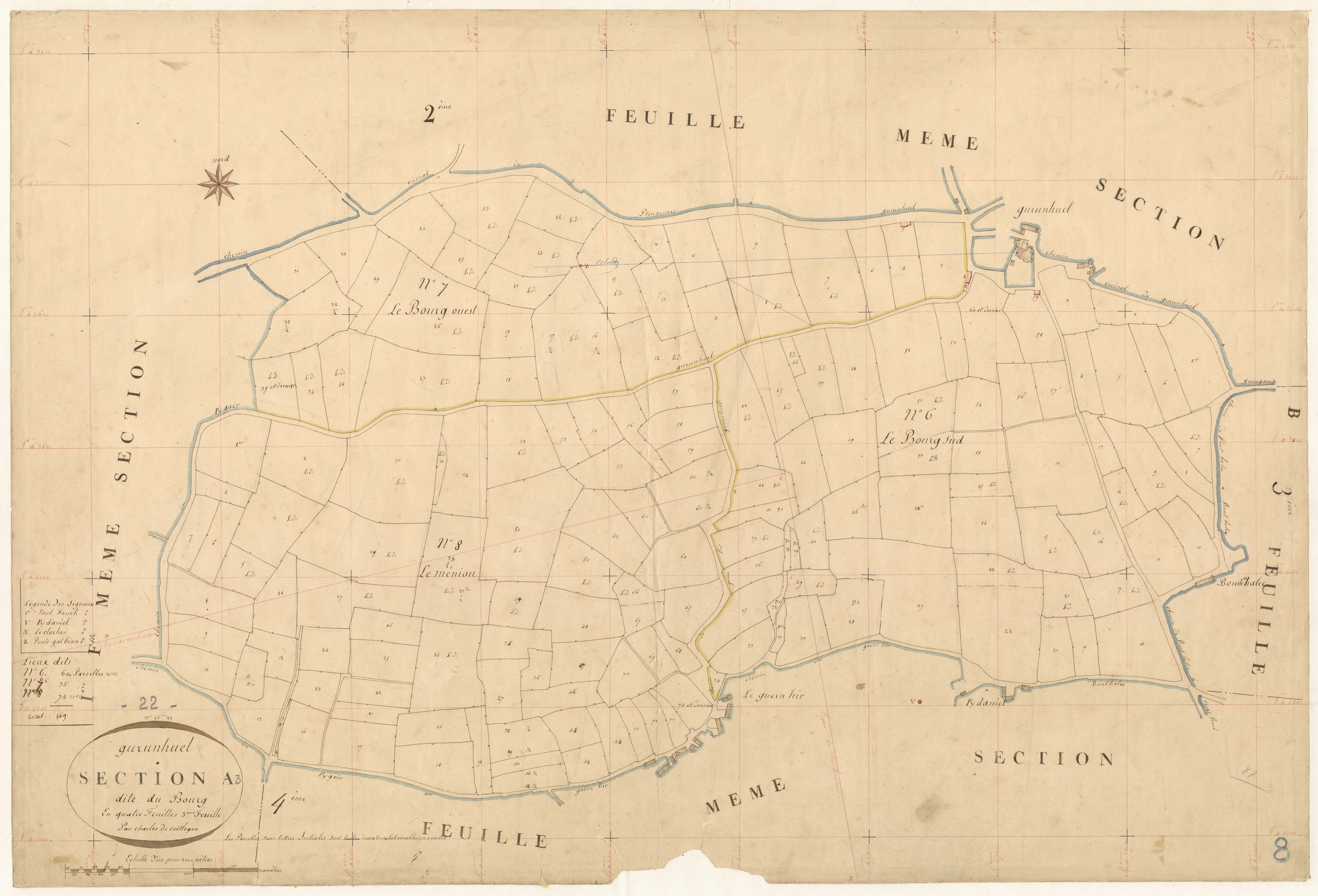 Gurunhuel - Section A, 3e feuille