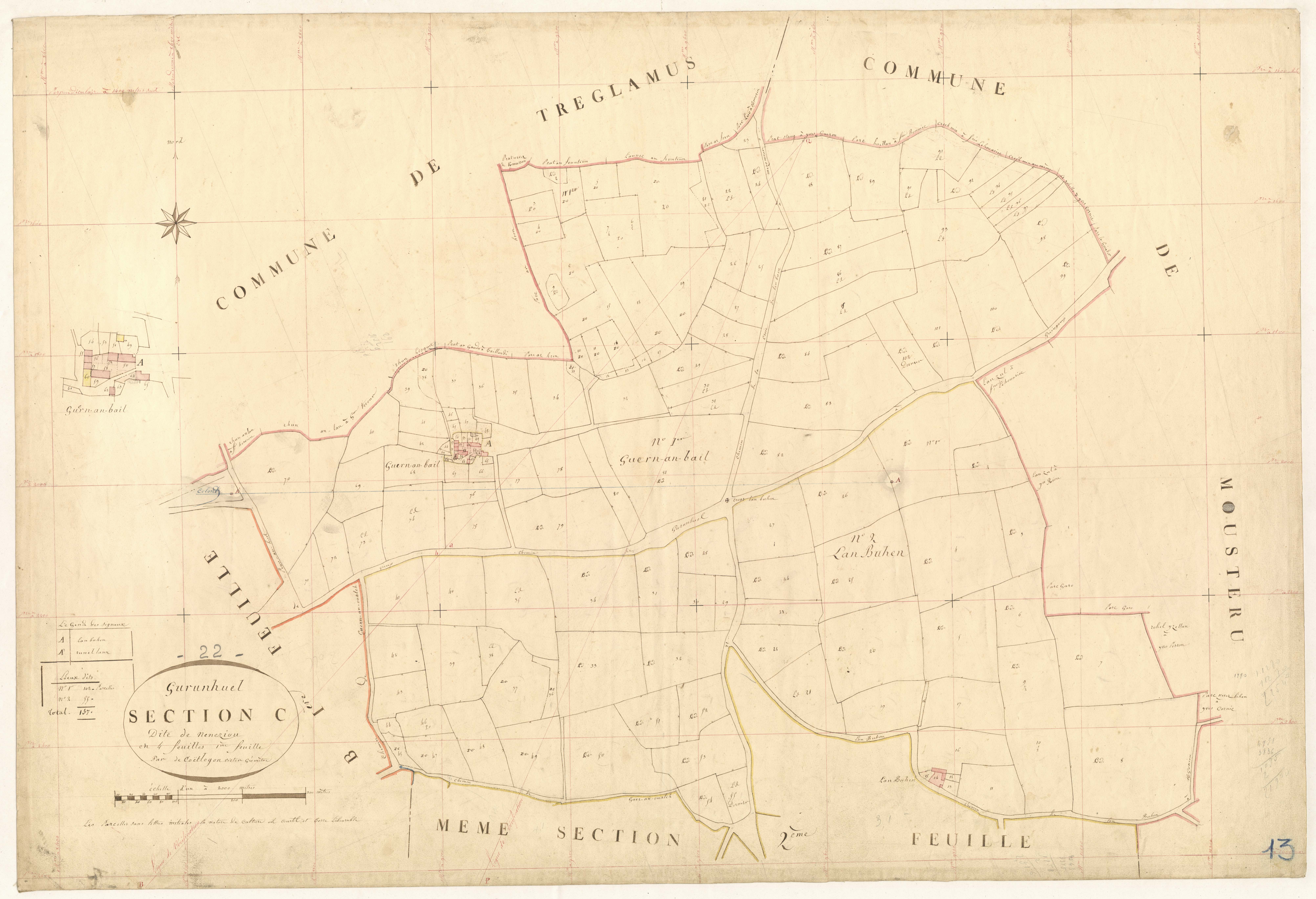 Gurunhuel - Section C, 1re feuille