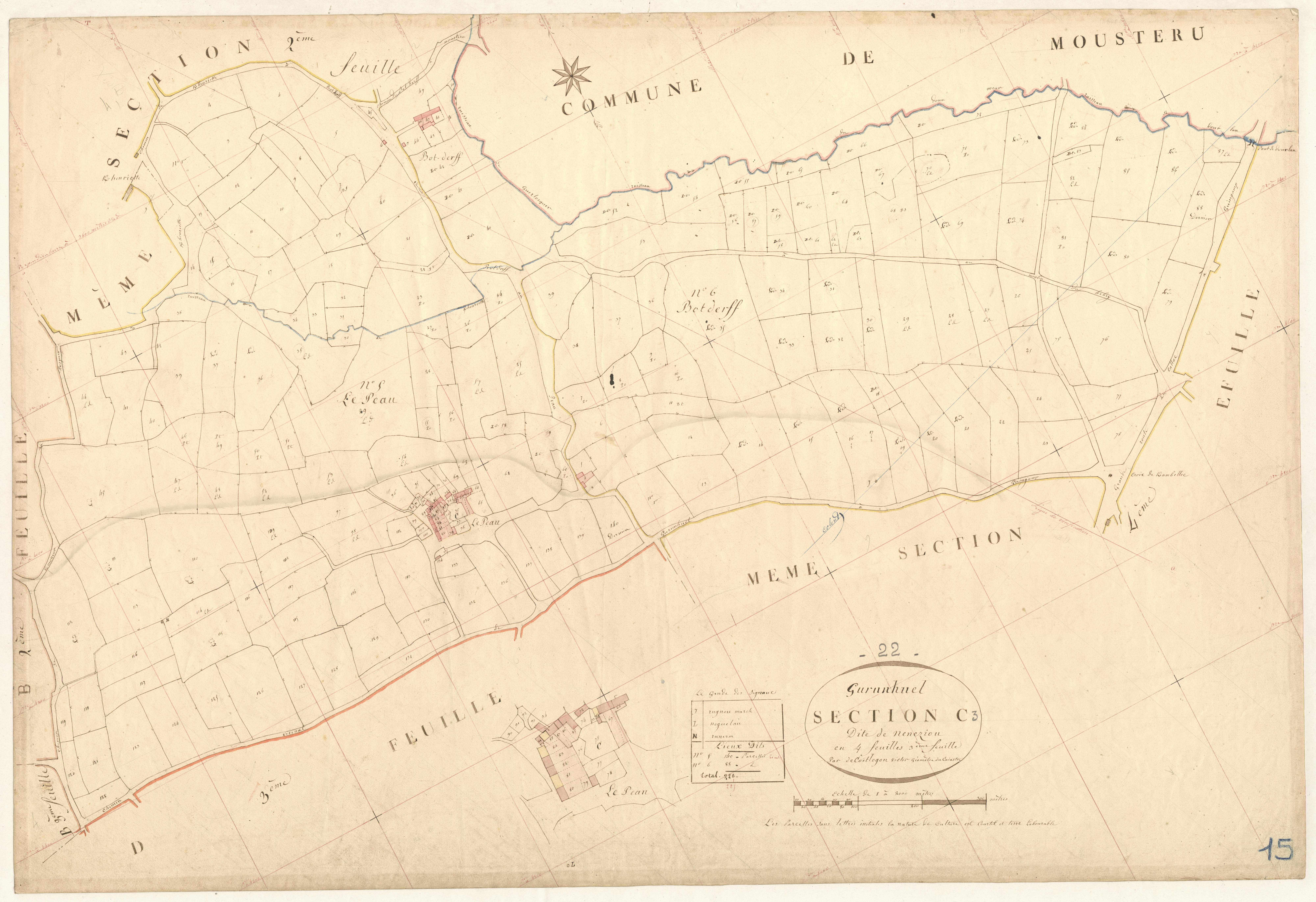 Gurunhuel - Section C, 3e feuille