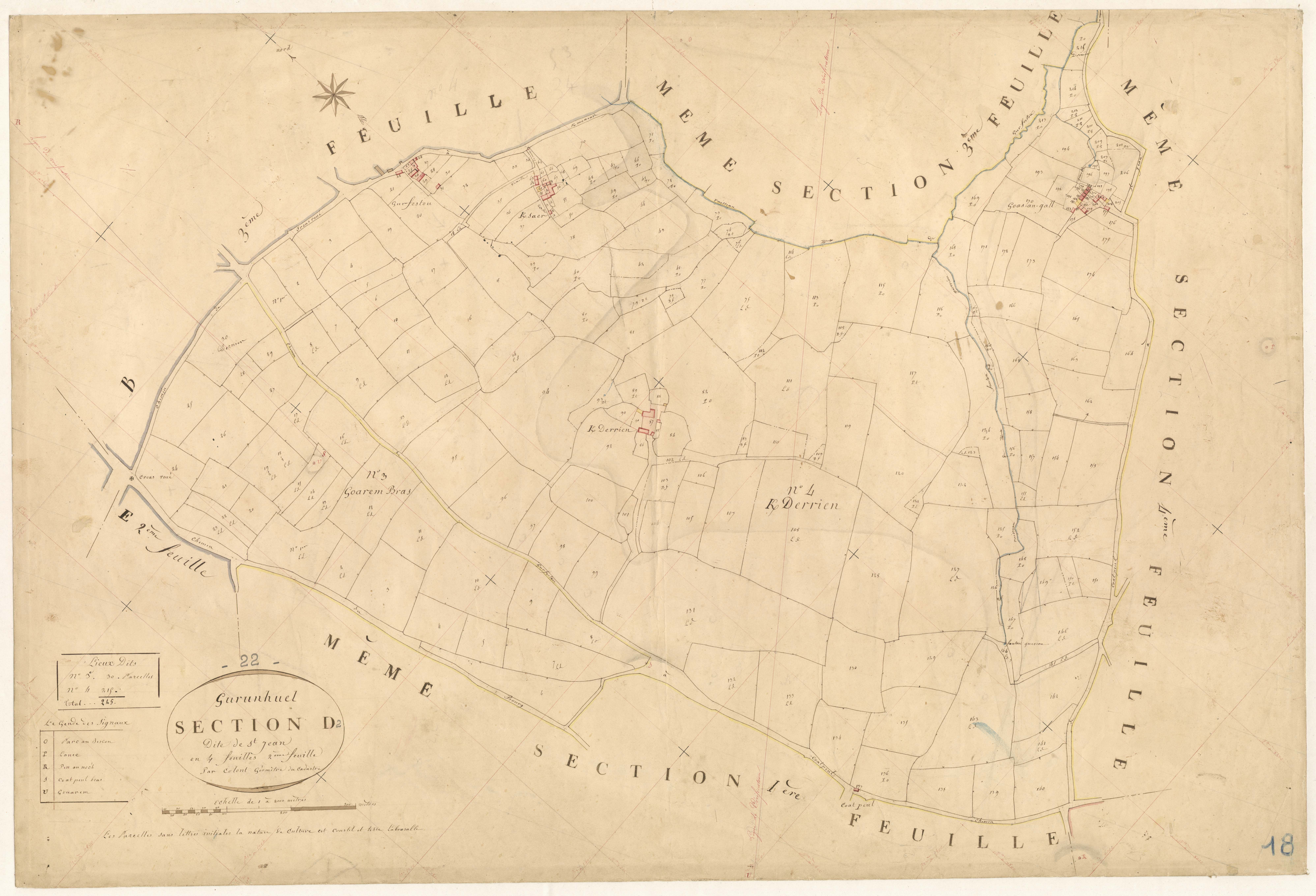 Gurunhuel - Section D, 2e feuille