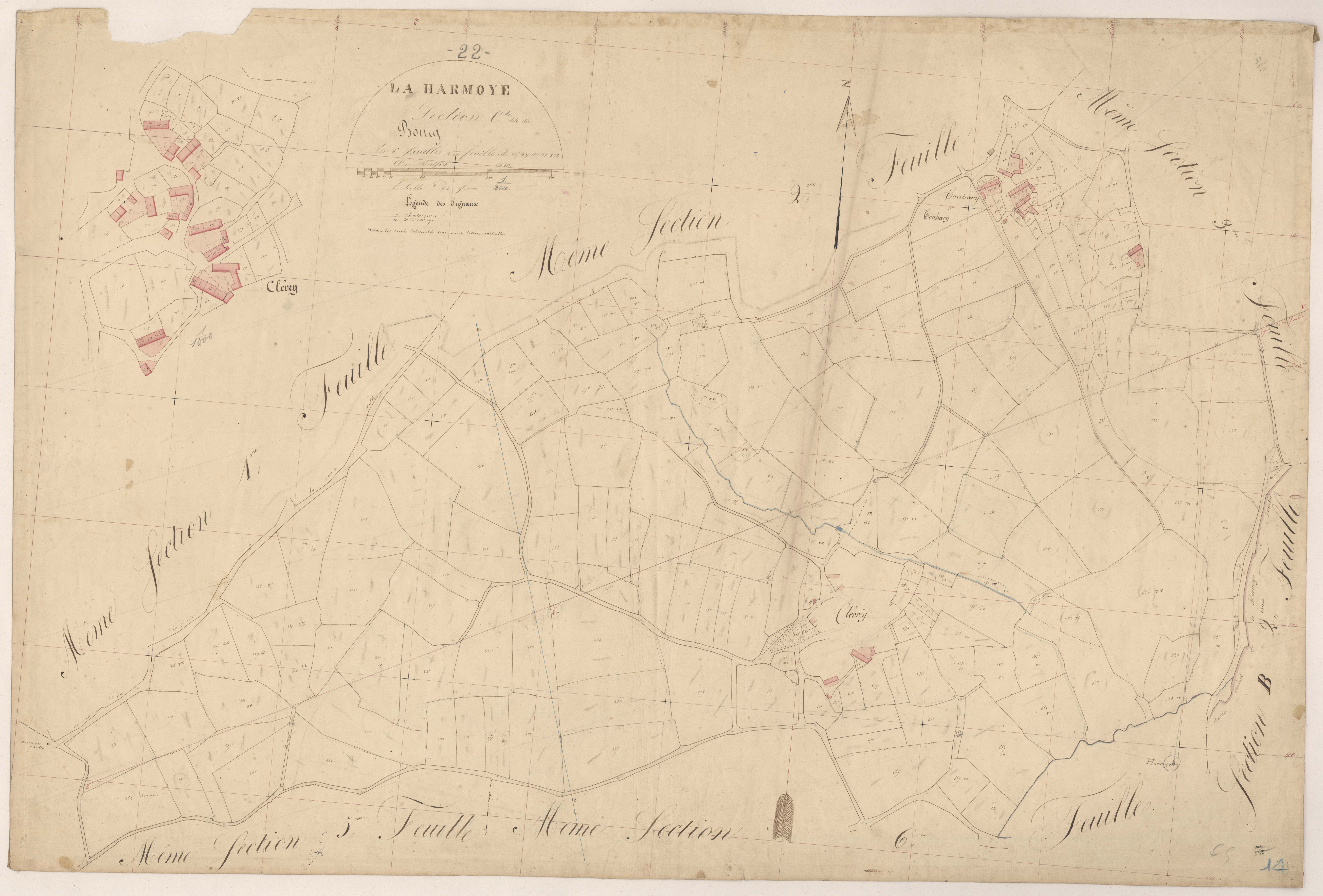 La Harmoye - Section C, 4e feuille