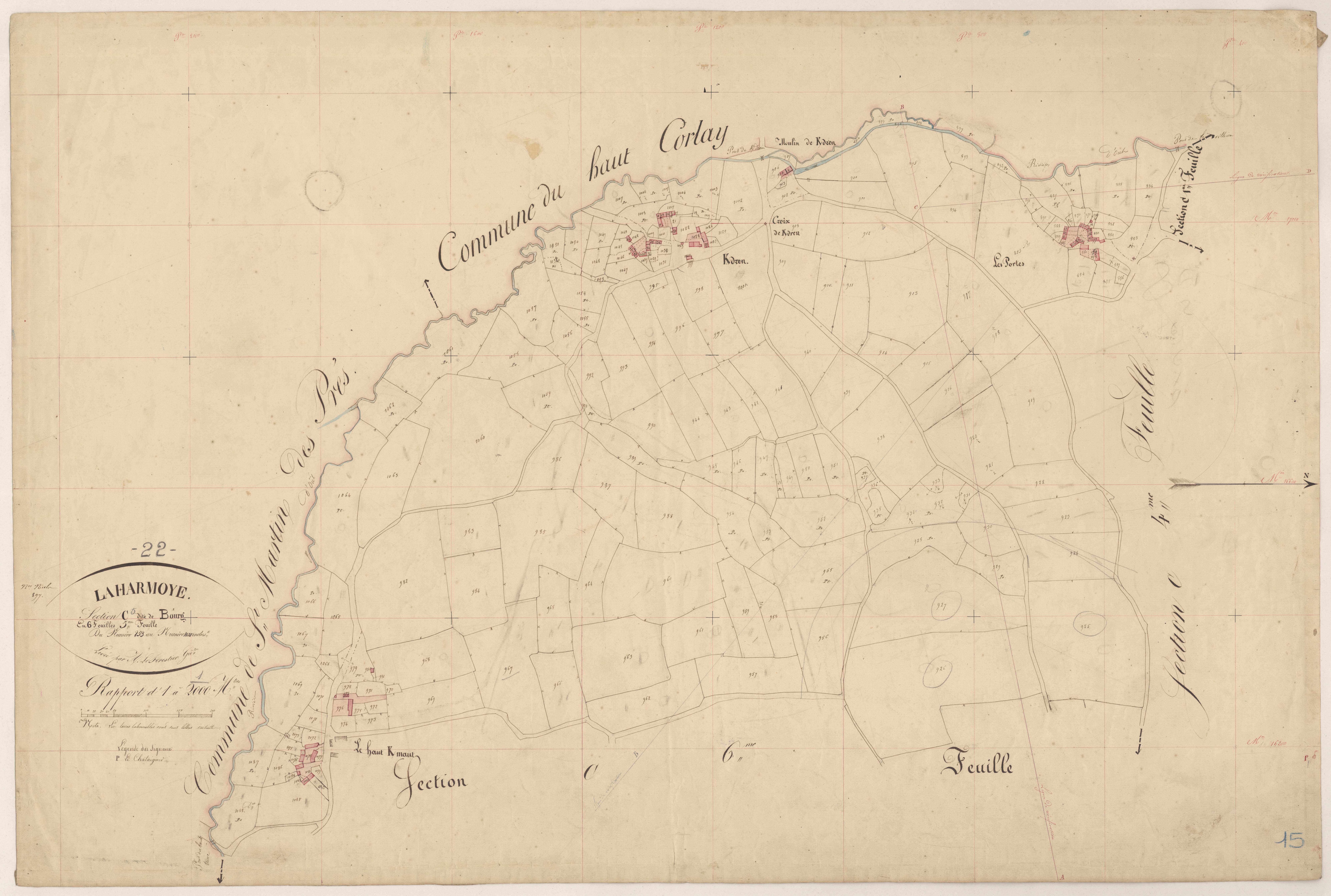 La Harmoye - Section C, 5e feuille