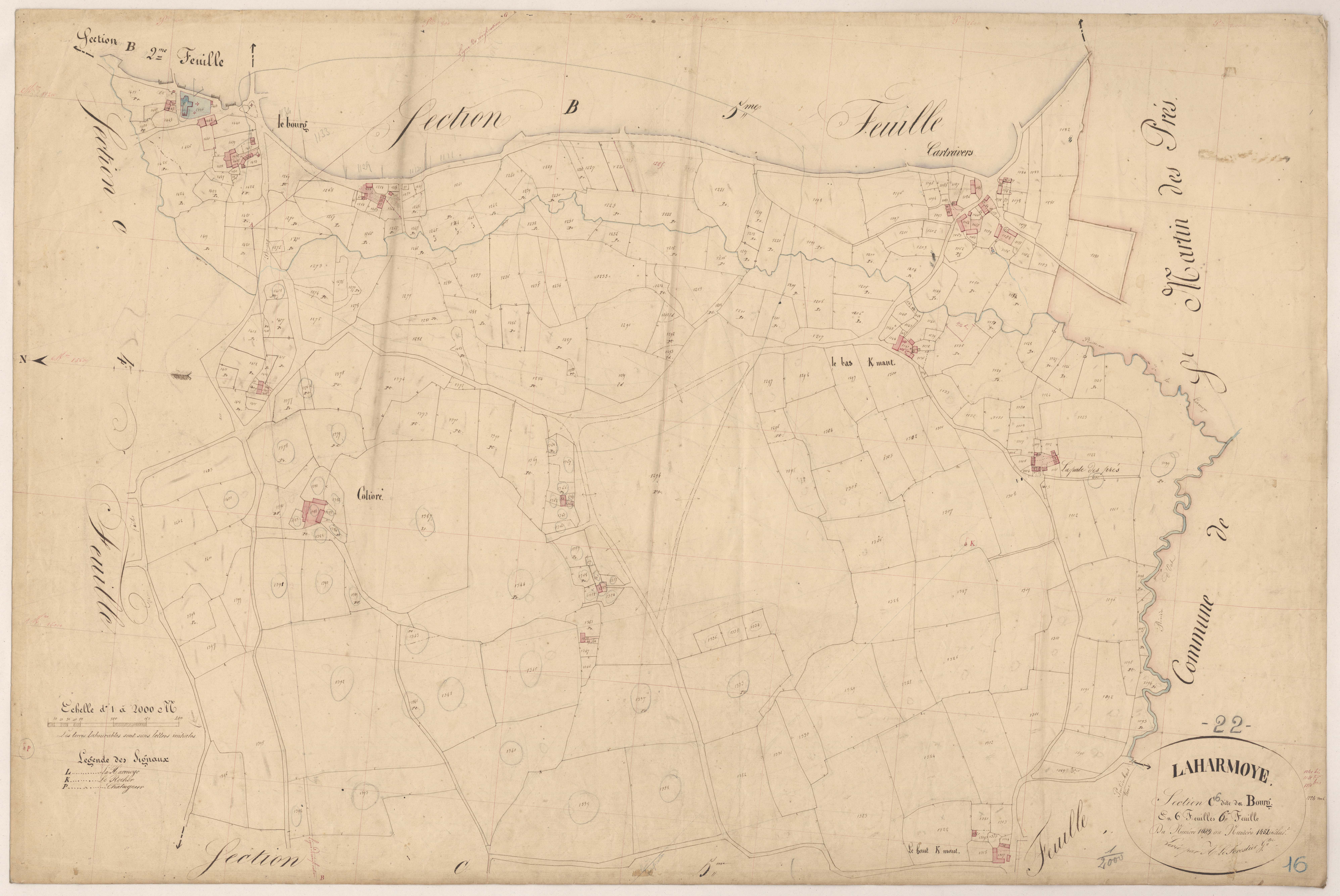 La Harmoye - Section C, 6e feuille