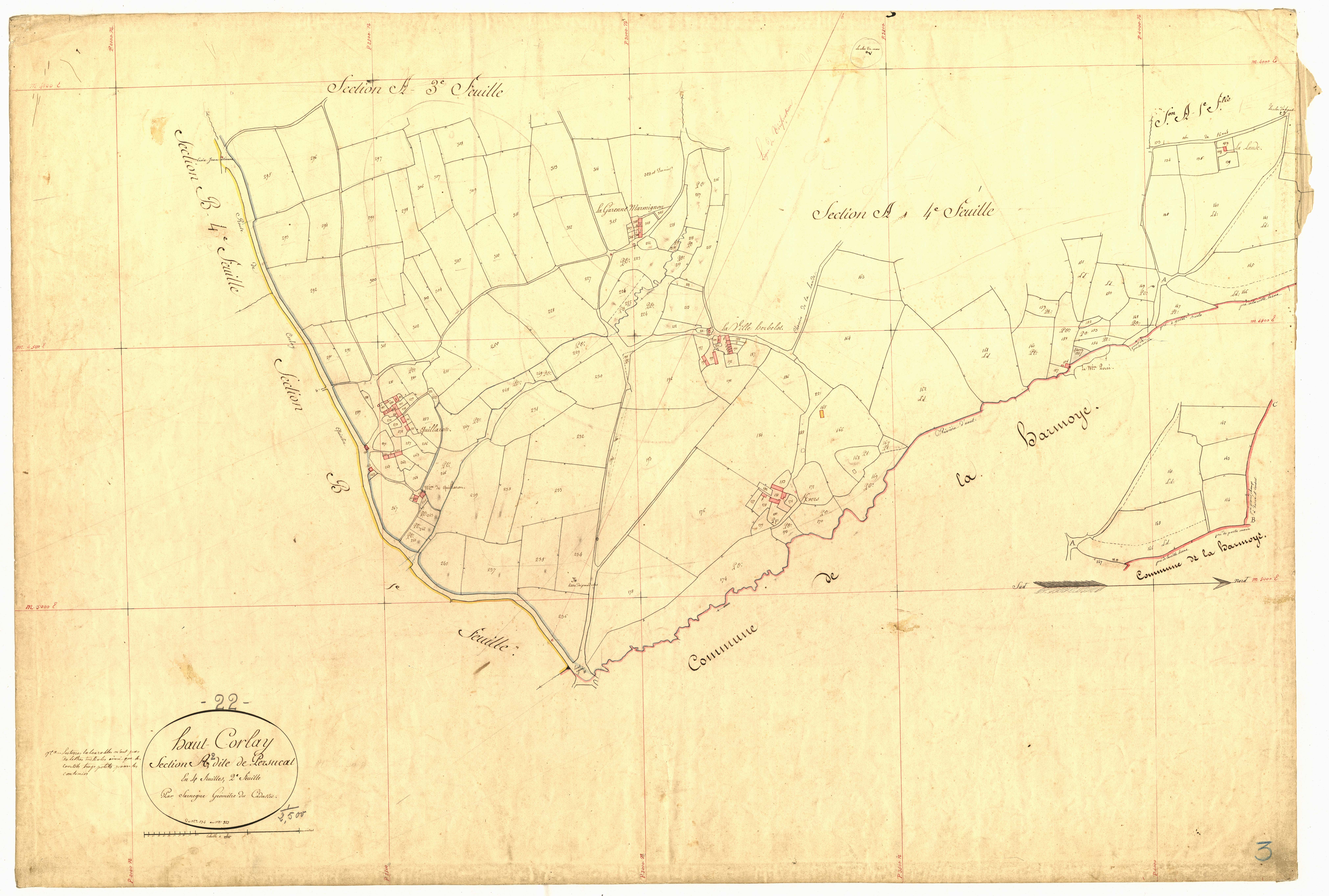 Le Haut-Corlay - Section A, 2e feuille