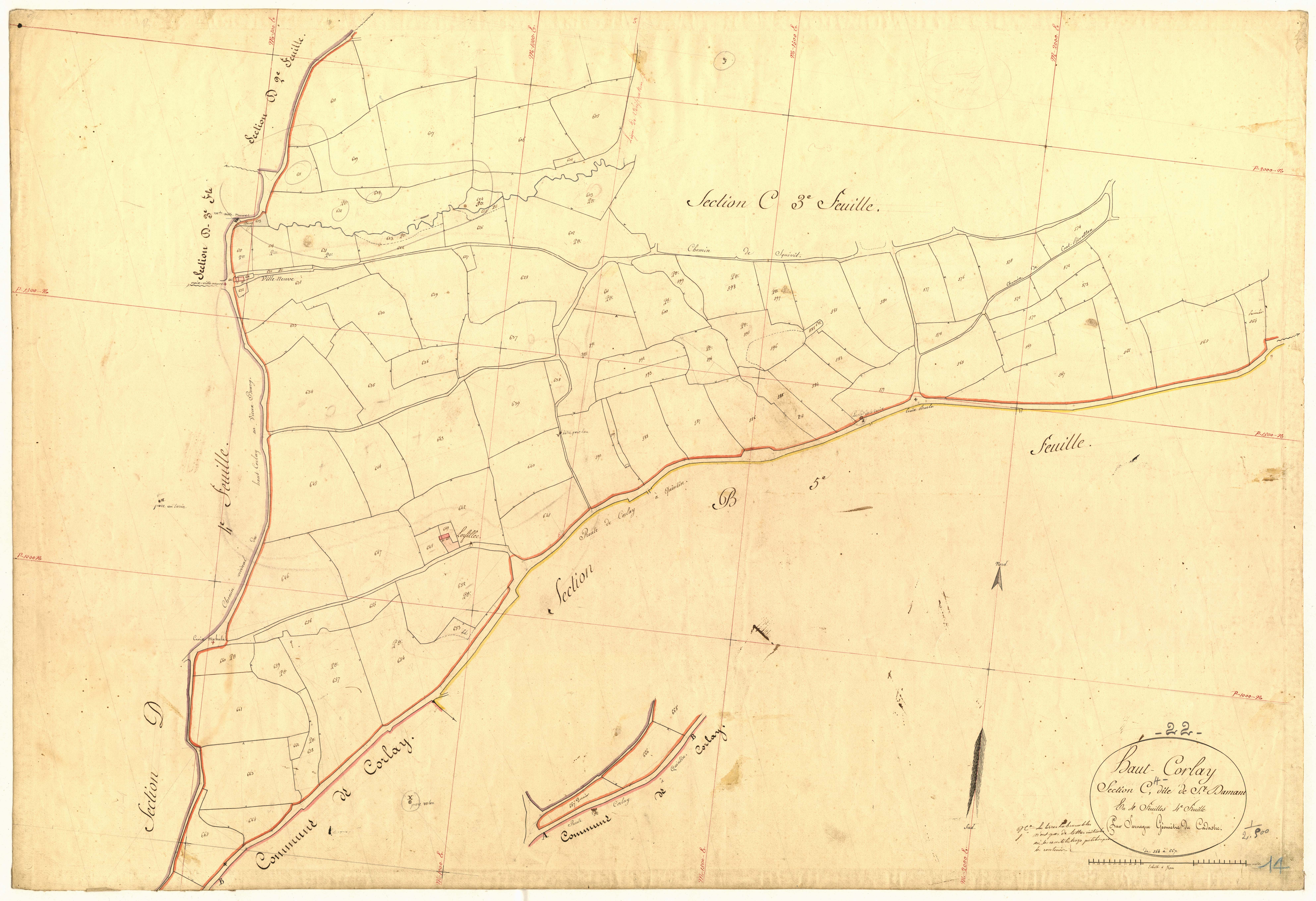 Le Haut-Corlay - Section C, 4e feuille