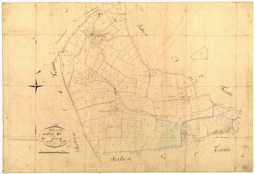 Le Haut-Corlay - Section D, 3e feuille