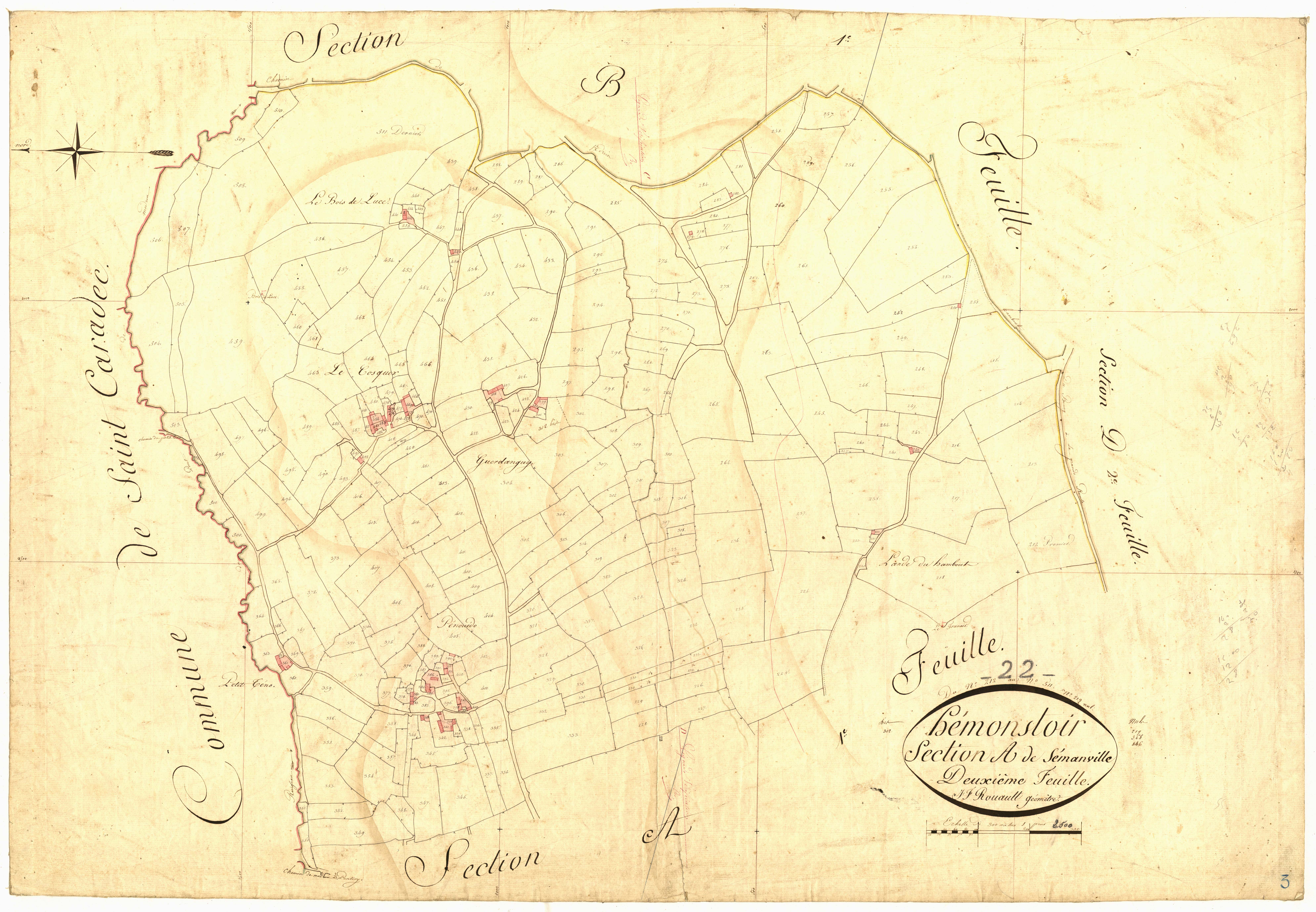 Hémonstoir - Section A, 2e feuille