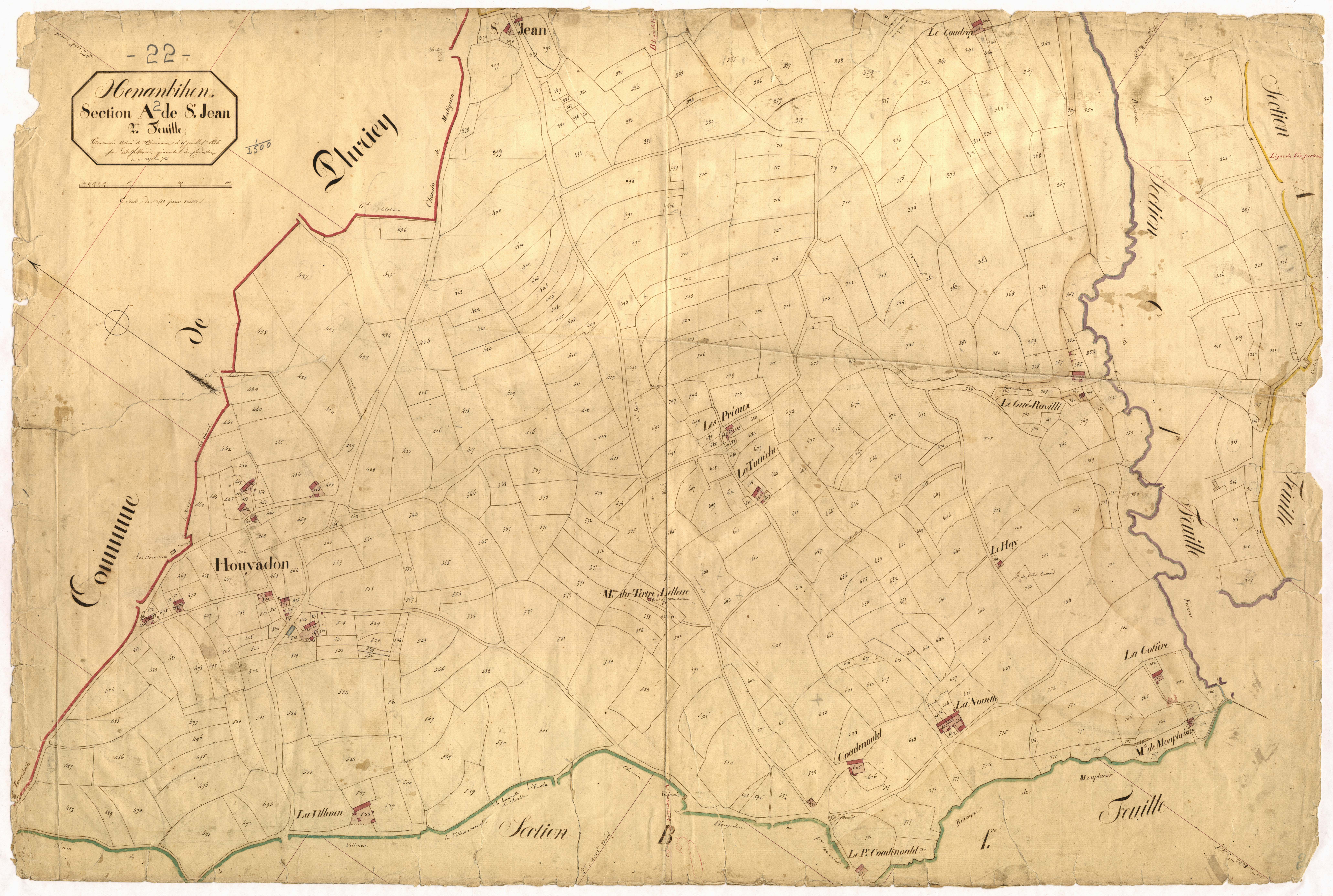 Hénanbihen - Section A, 2e feuille