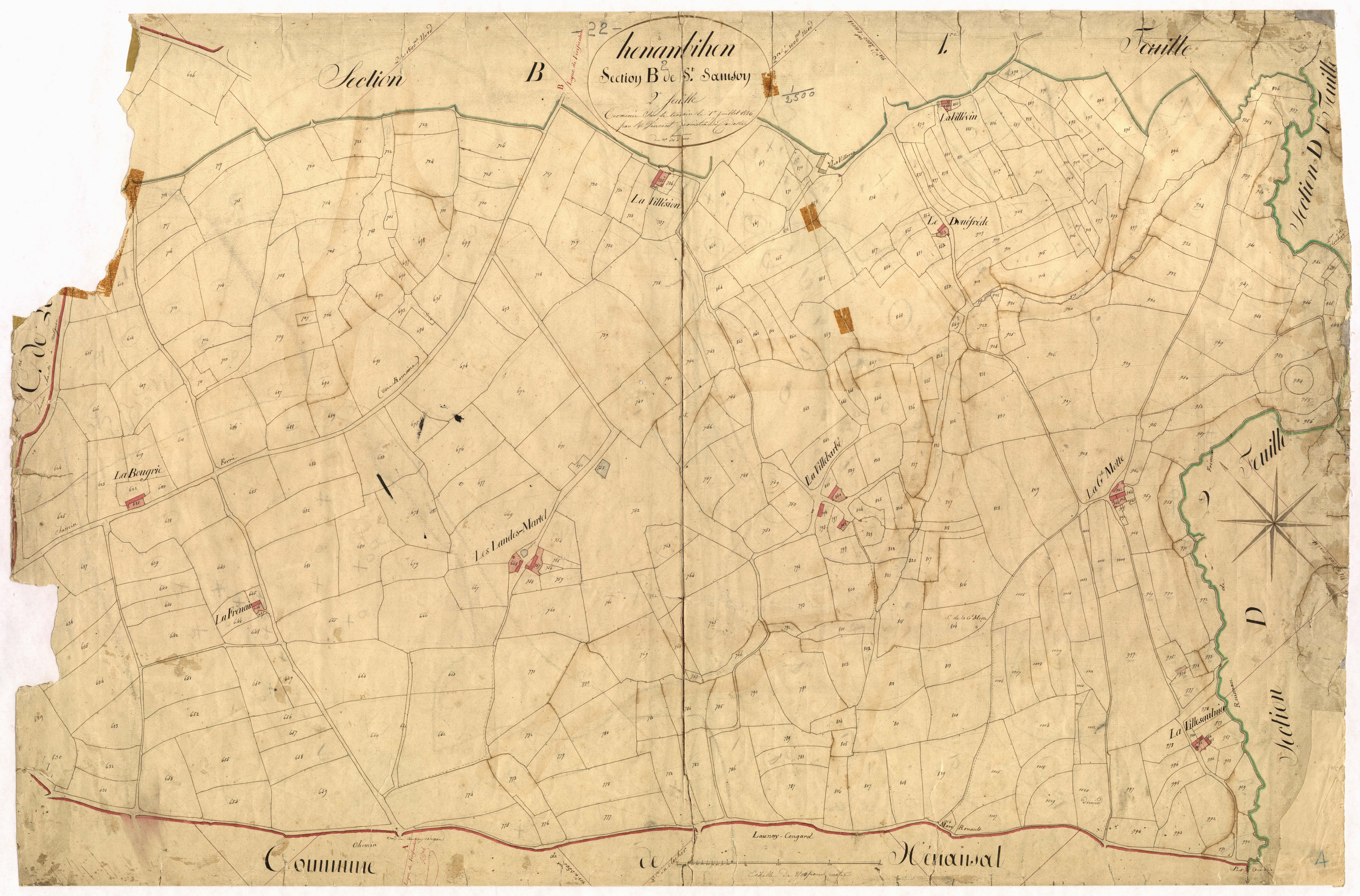 Hénanbihen - Section B, 2e feuille
