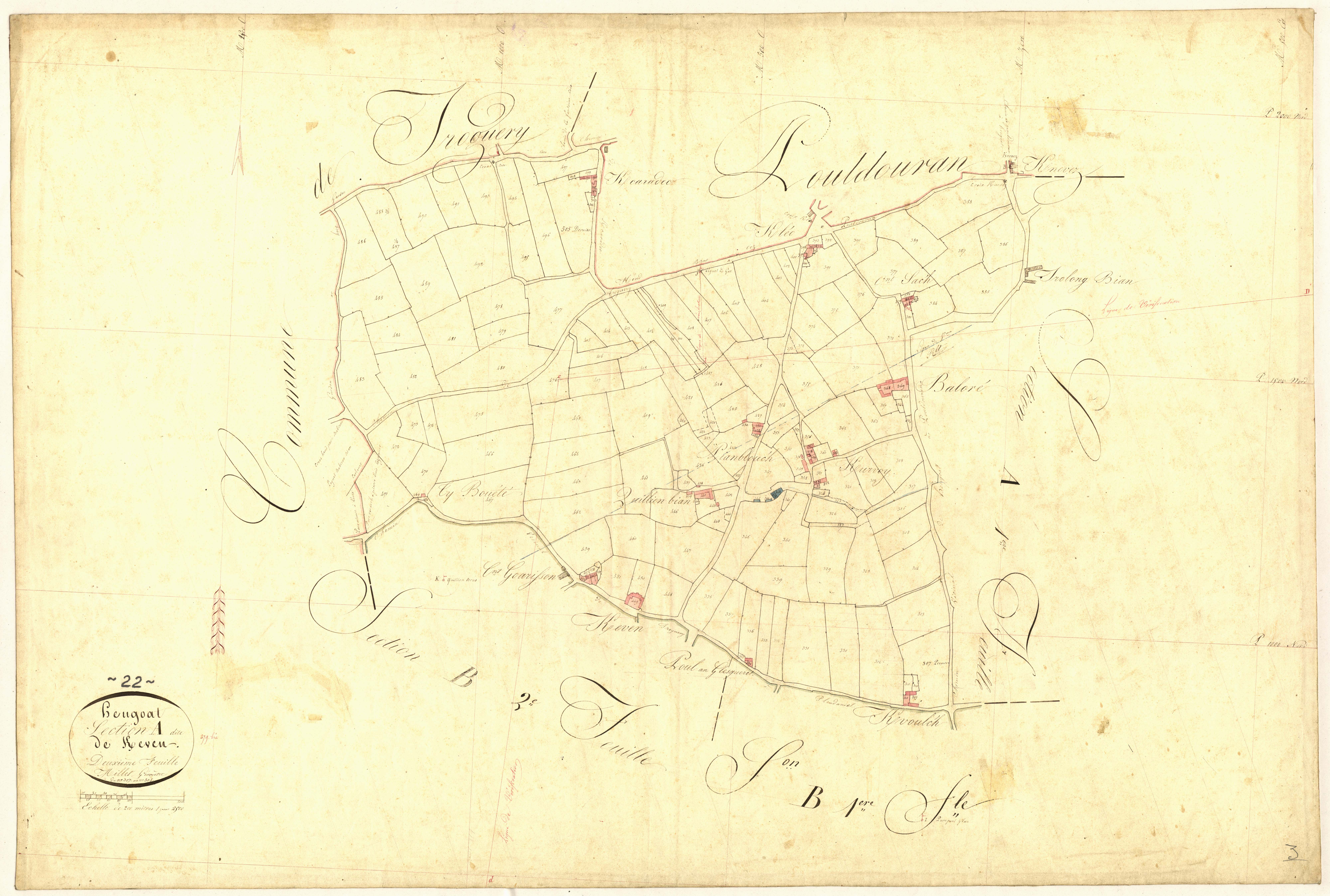 Hengoat - Section A, 2e feuille