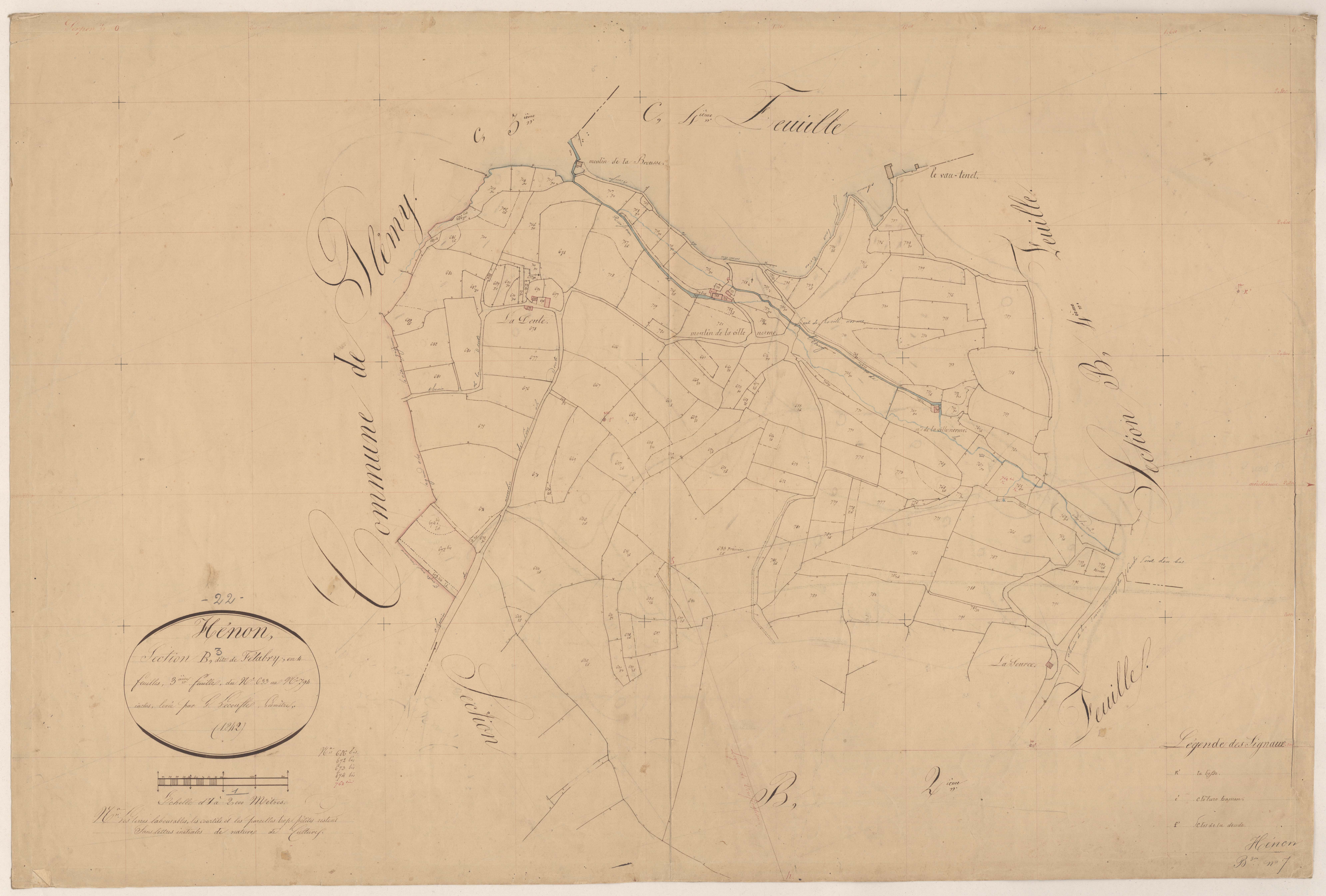 Hénon - Section B, 2e feuille : développement
