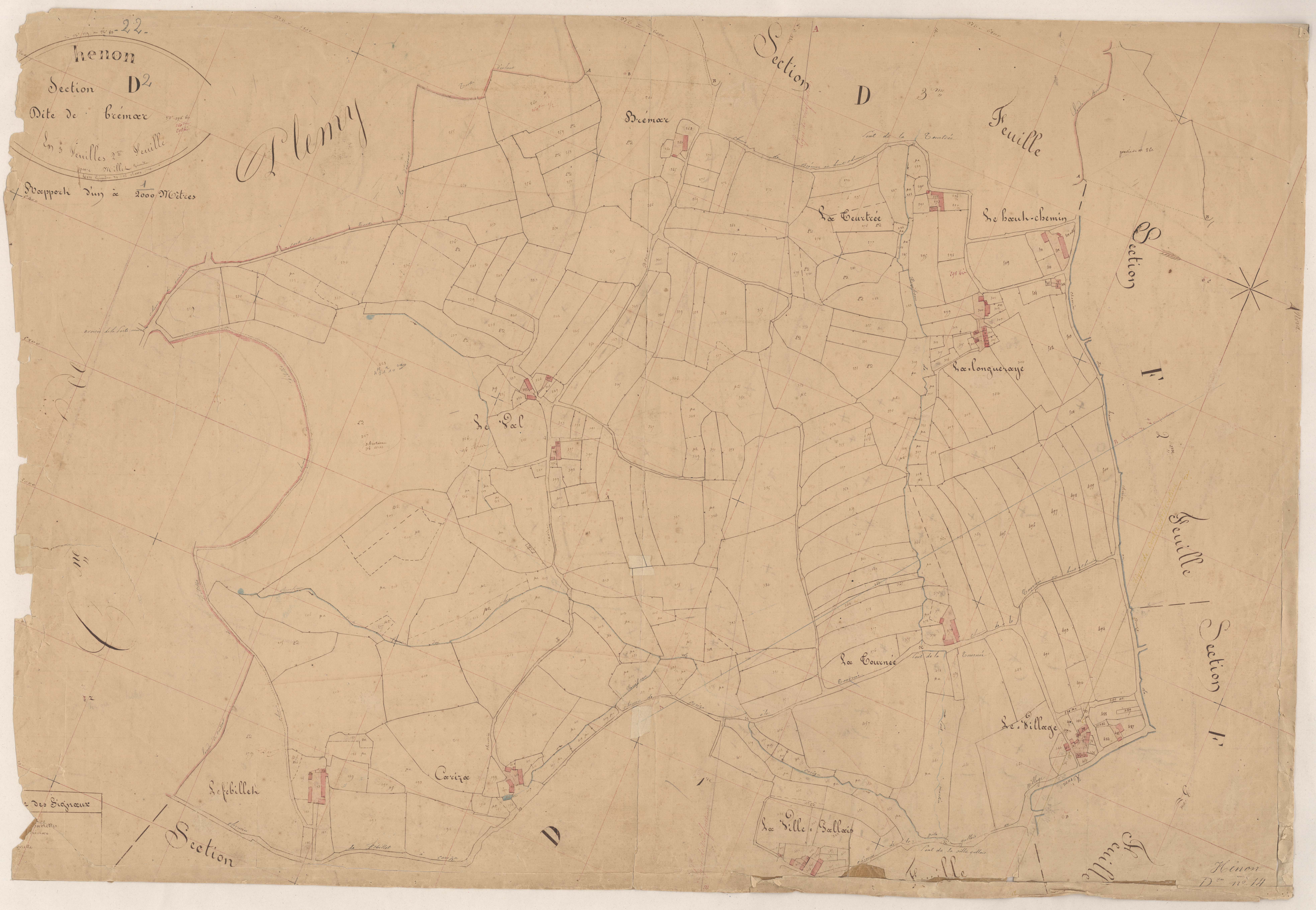 Hénon - Section D, 2e feuille