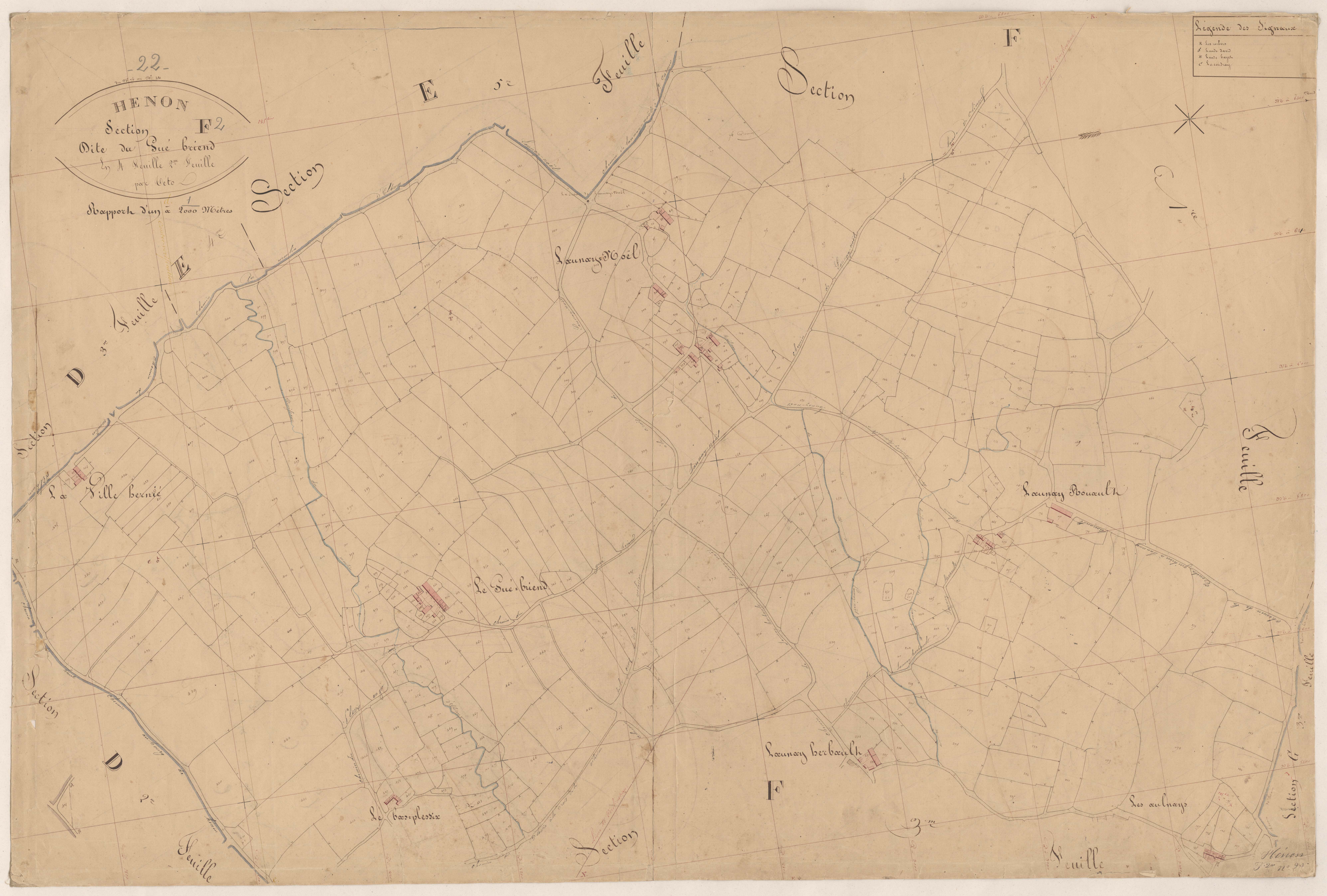 Hénon - Section F, 2e feuille