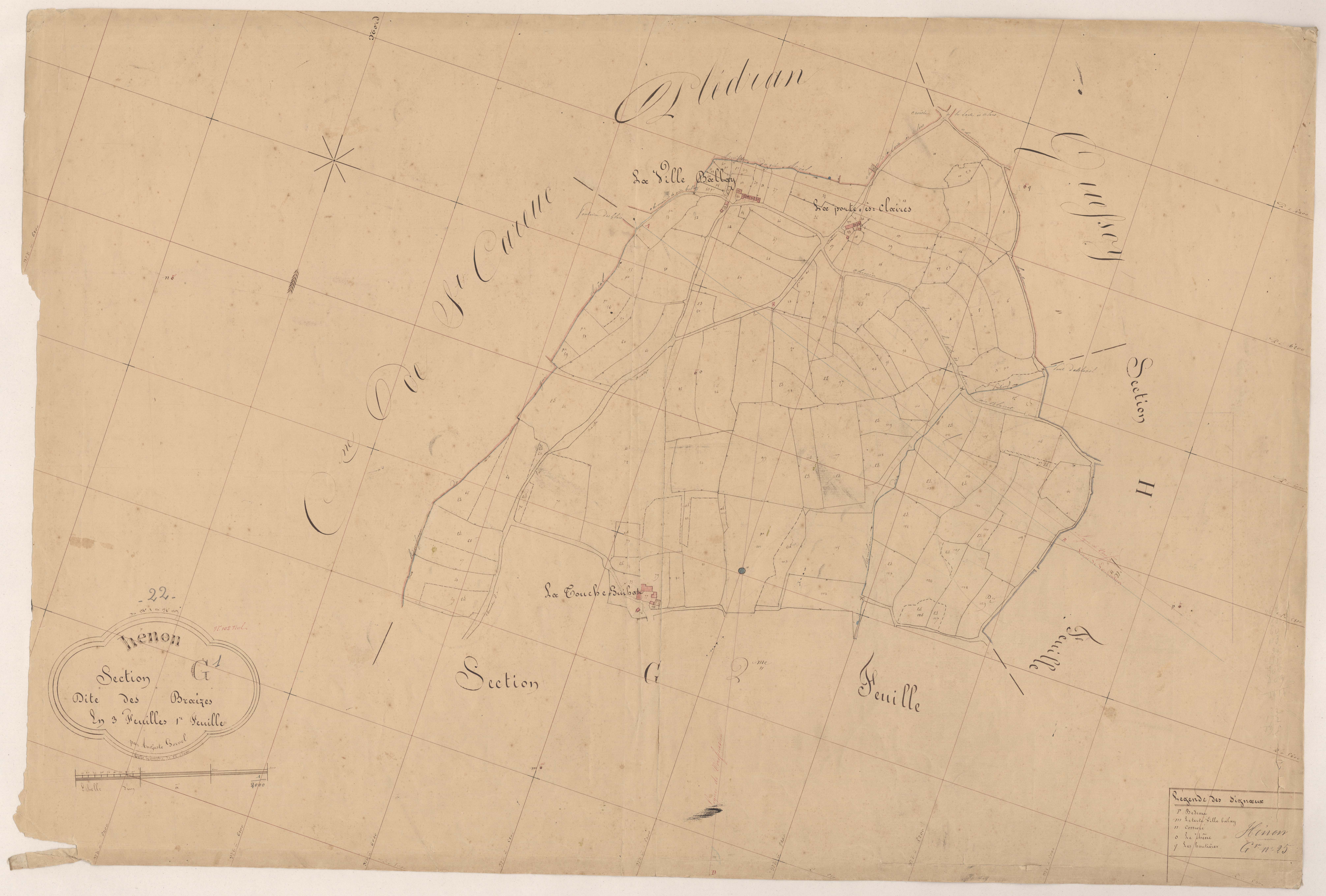 Hénon - Section G, 1re feuille