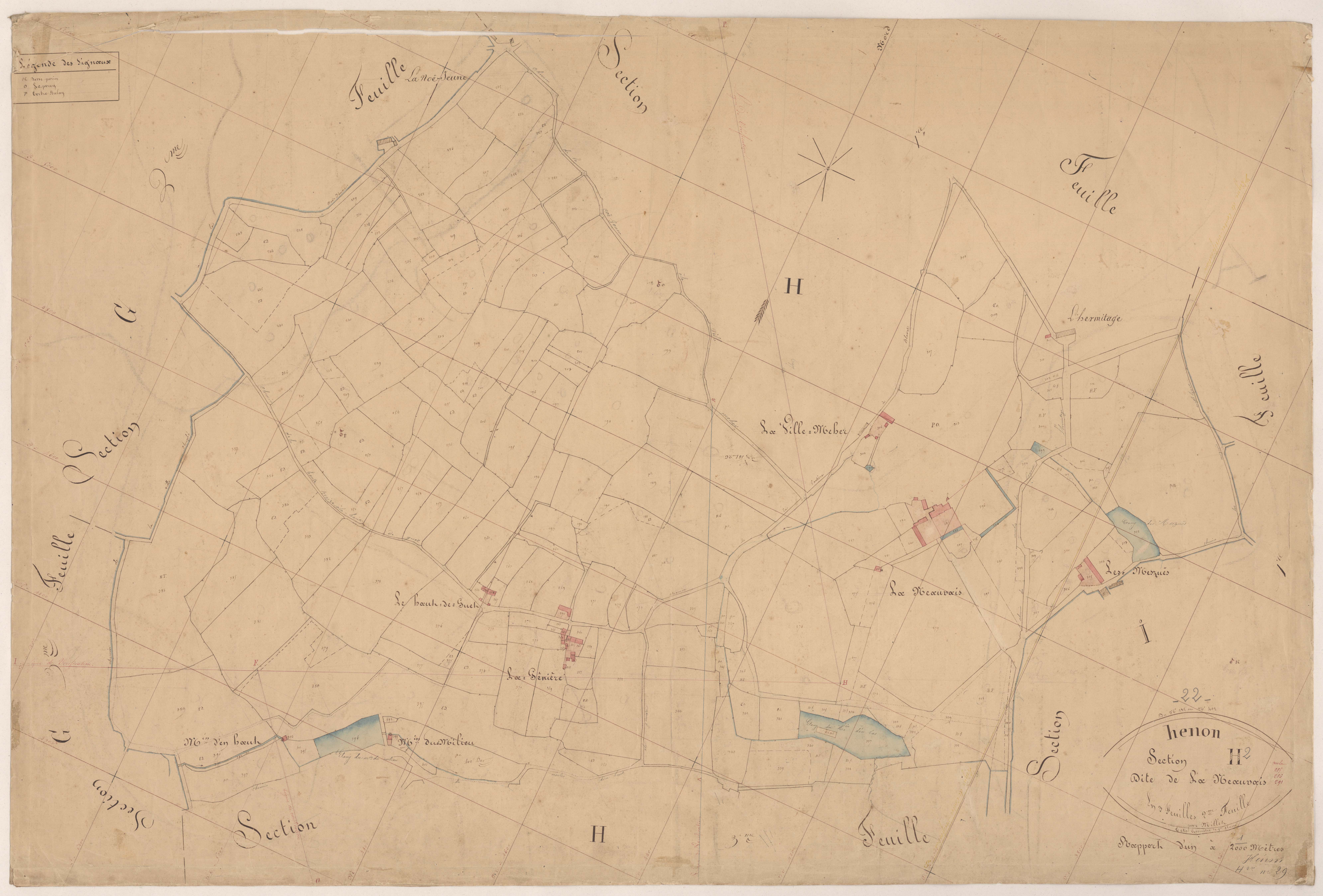 Hénon - Section H, 2e feuille