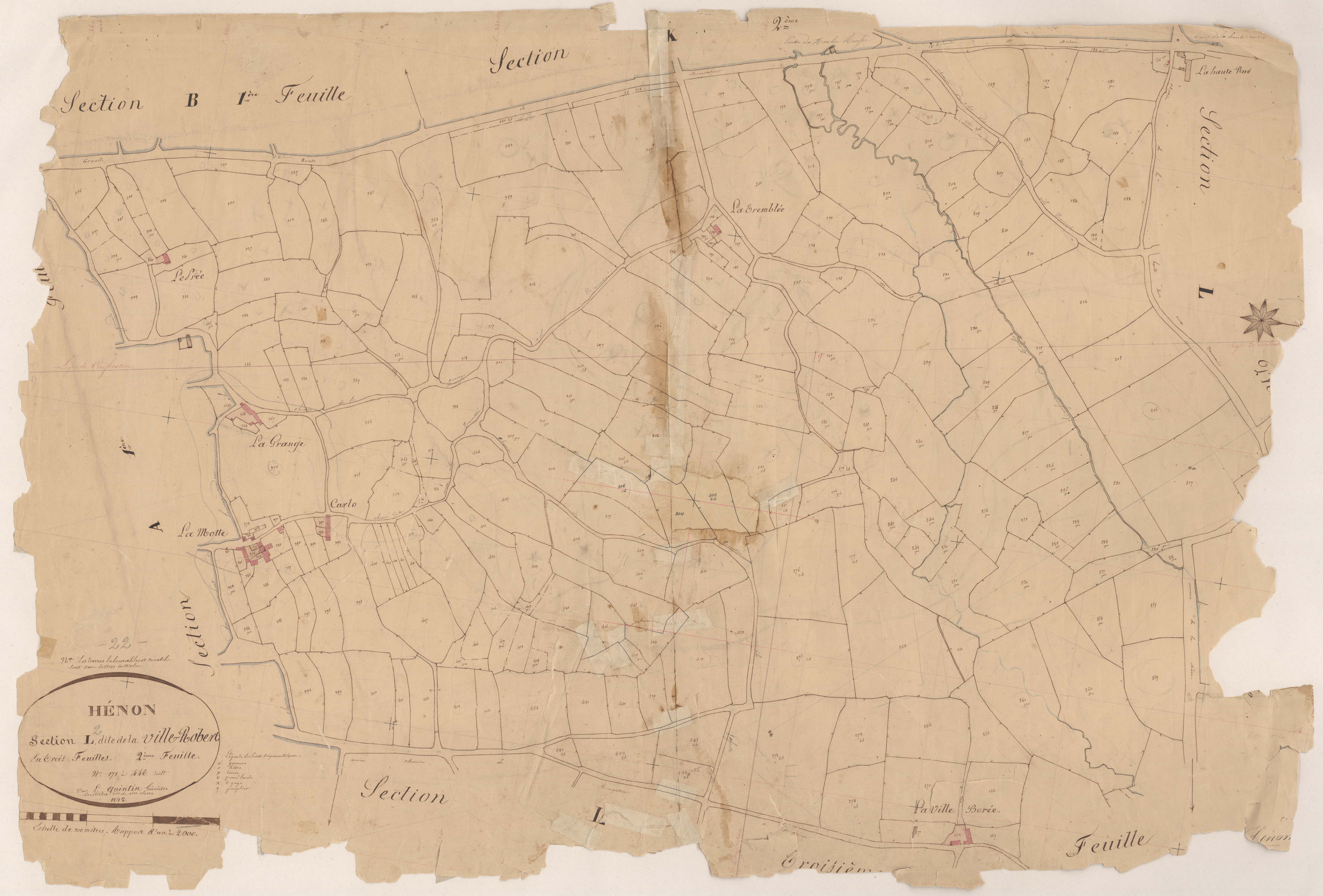 Hénon - Section L, 2e feuille