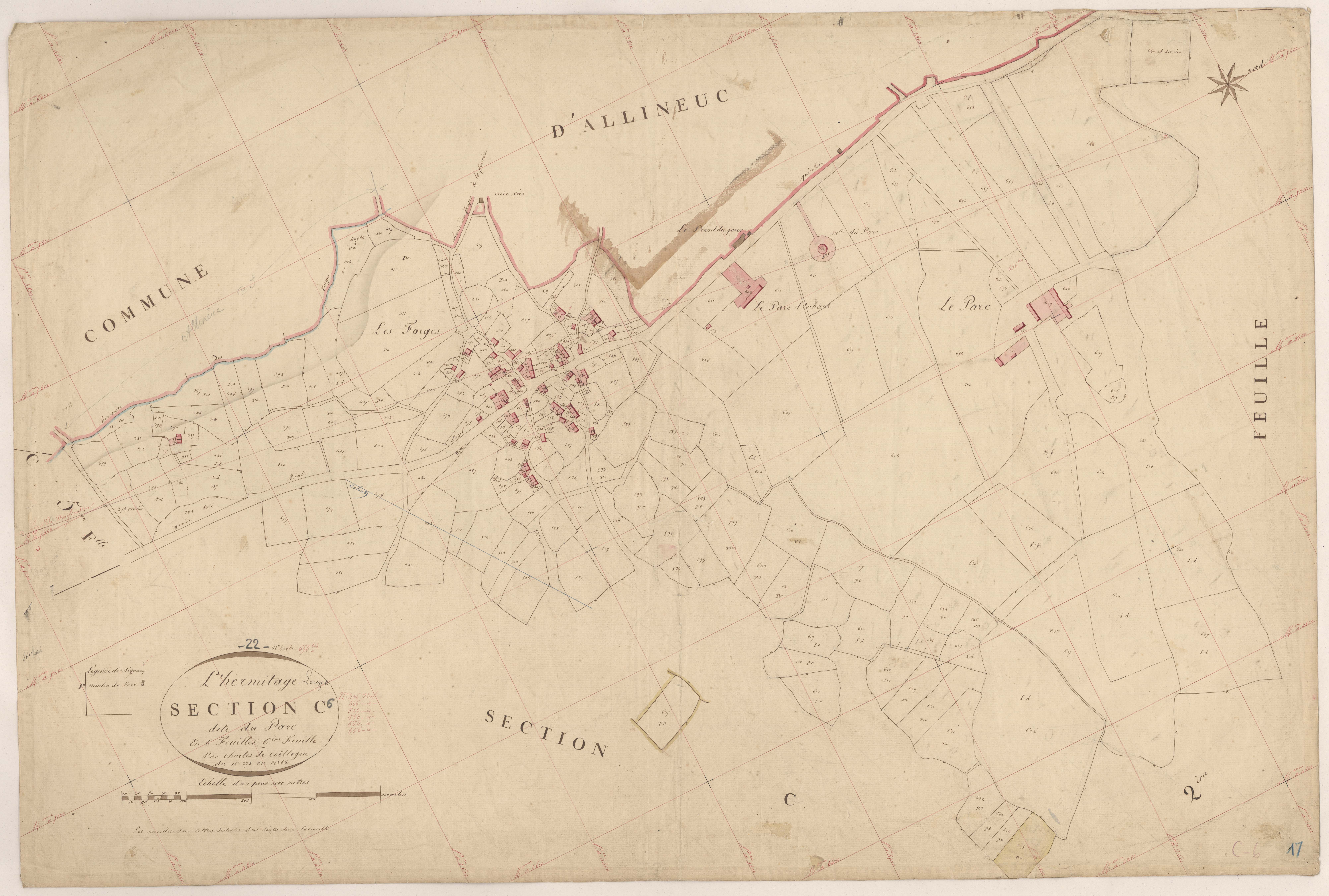 L'Hermitage-Lorge - Section C, 6e feuille