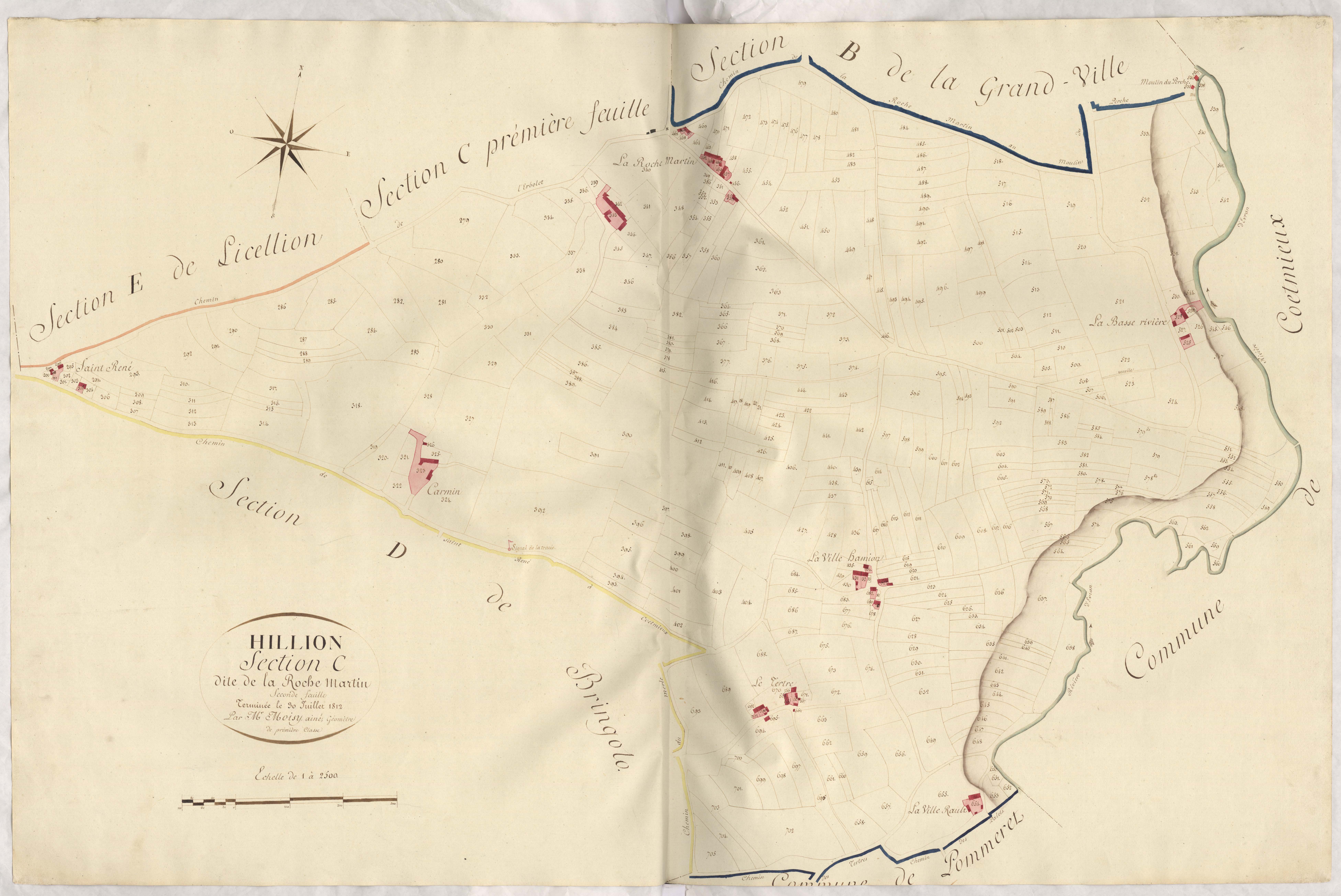 Hillion - Section C, 2e feuille