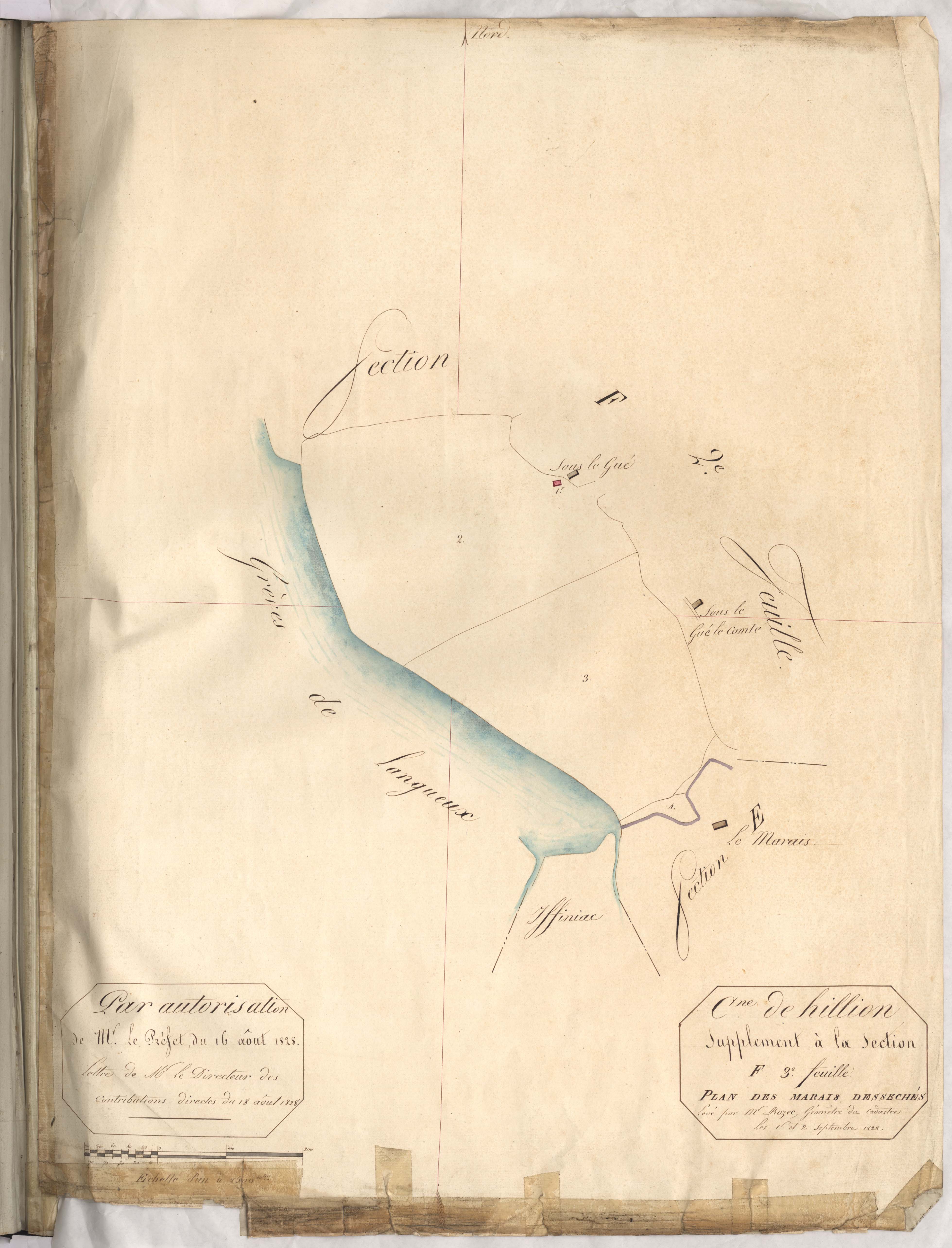 Hillion - Section F, 3e feuille