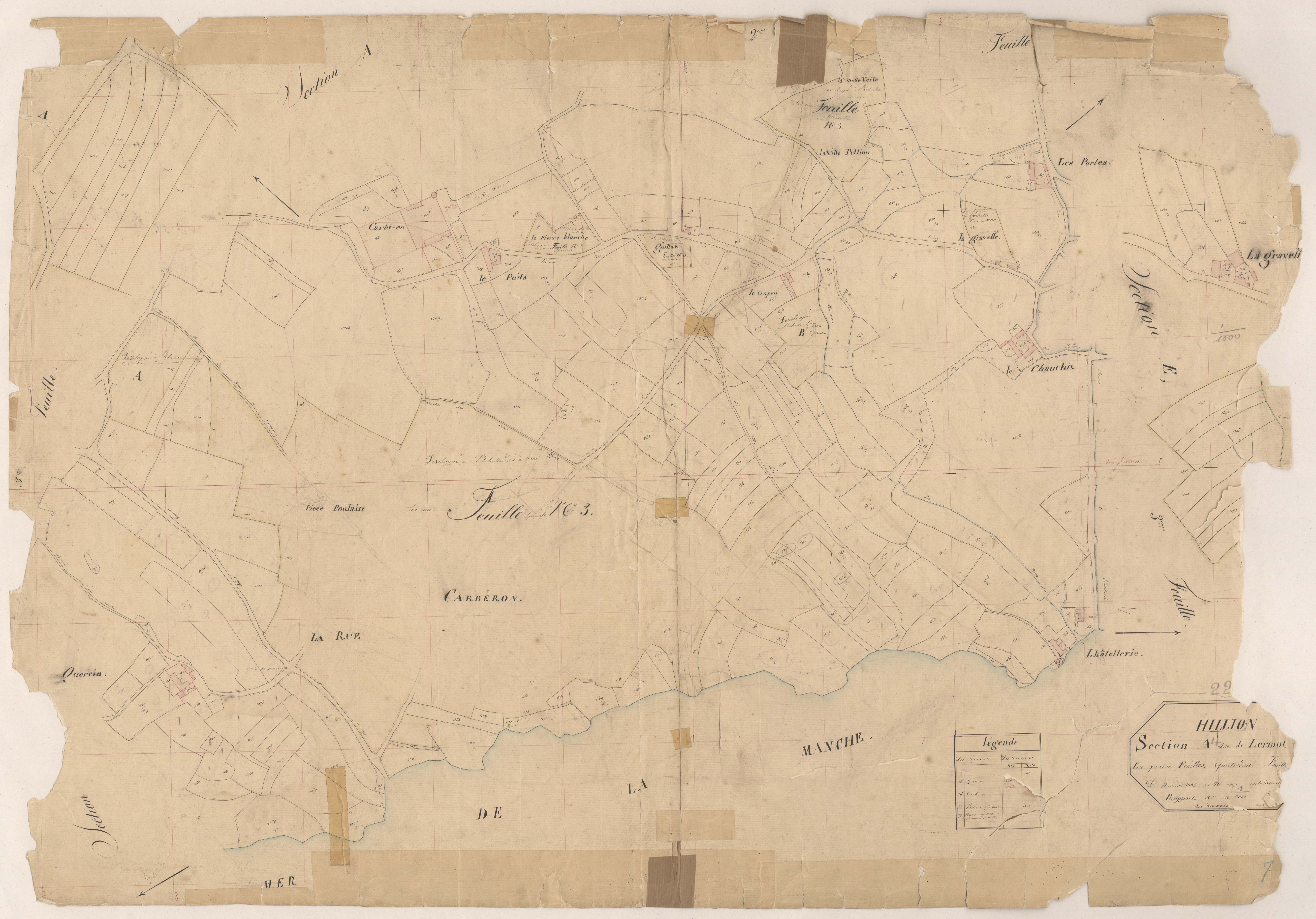 Hillion - Section A, 4e feuille