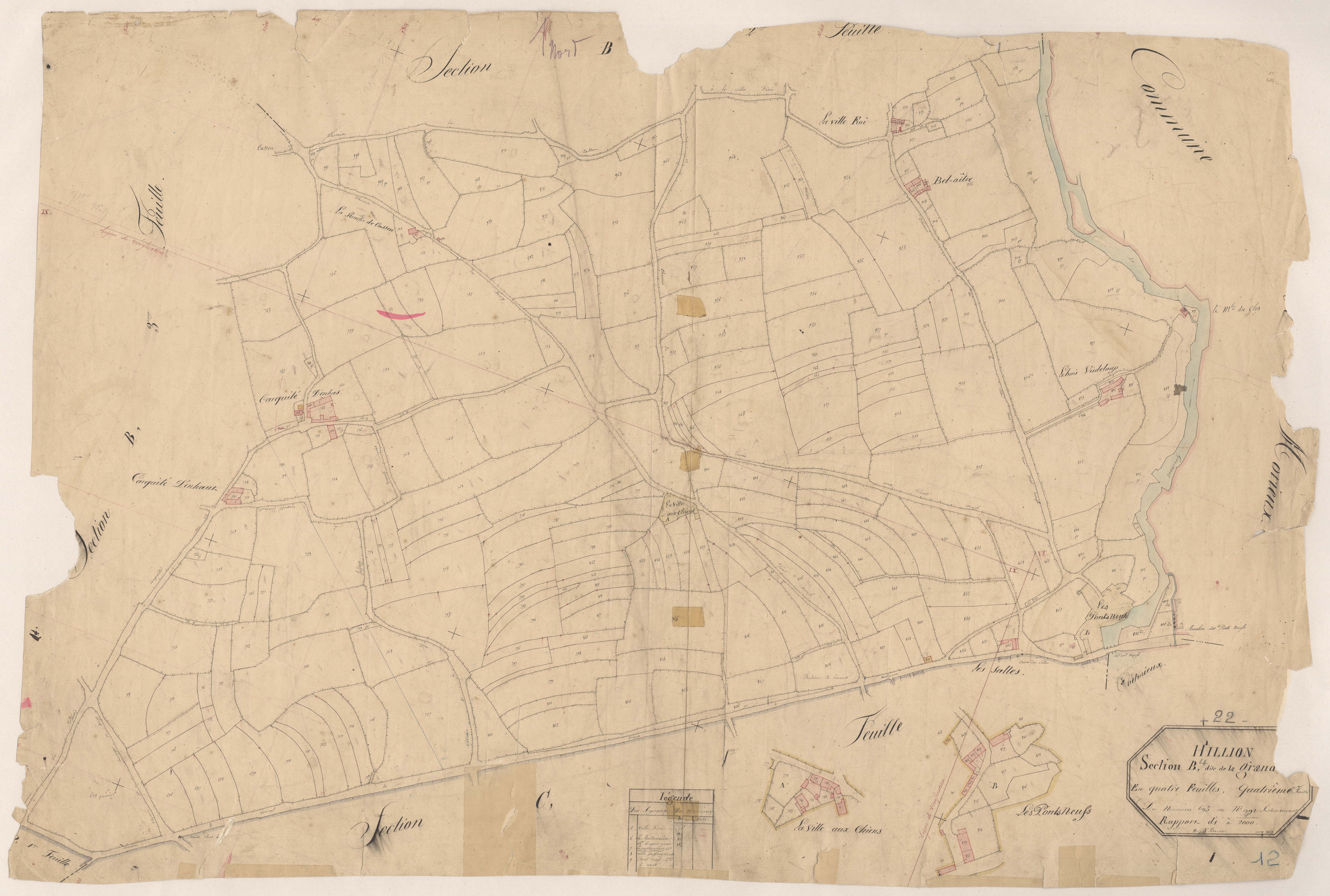 Hillion - Section B, 4e feuille
