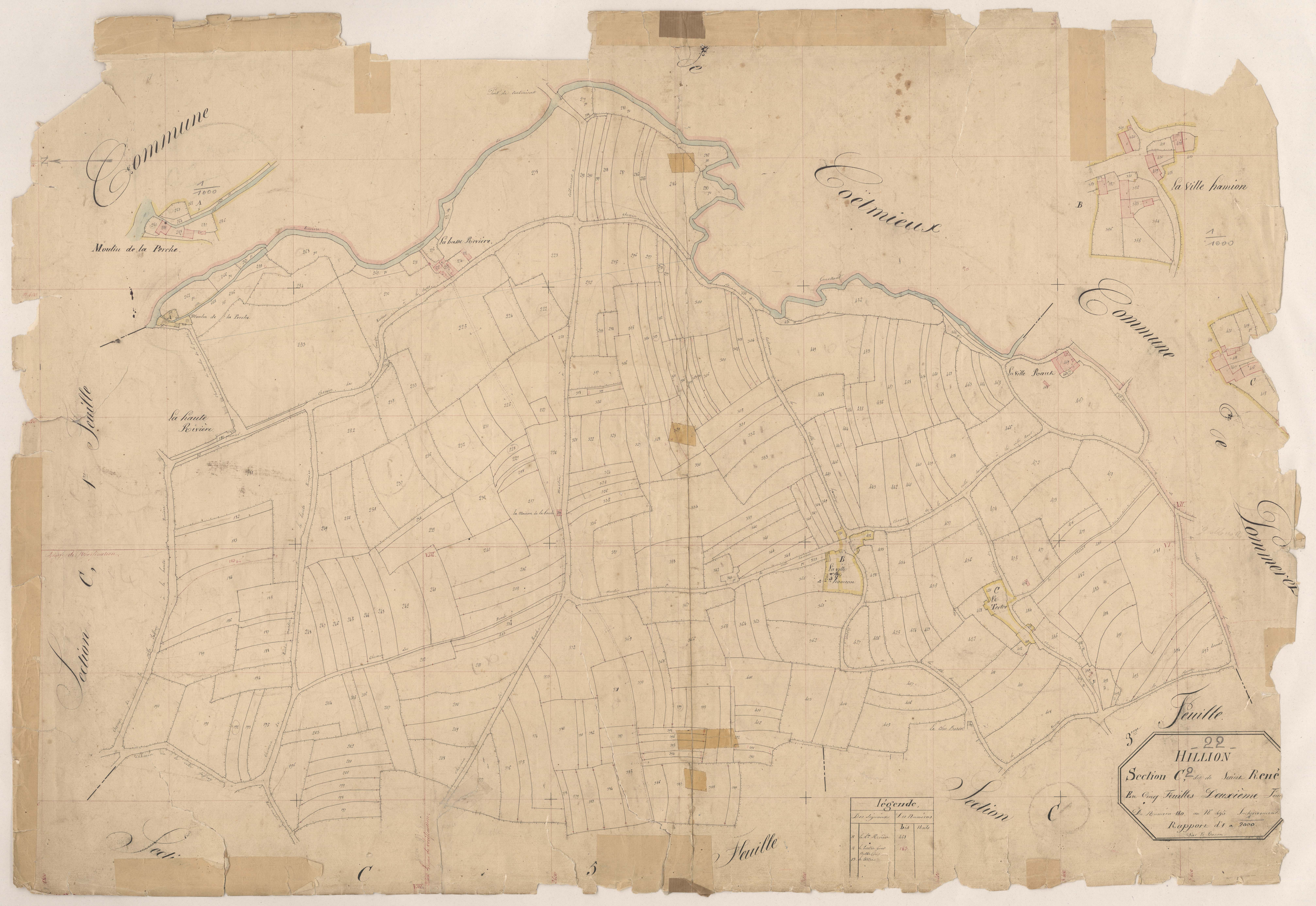 Hillion - Section C, 2e feuille