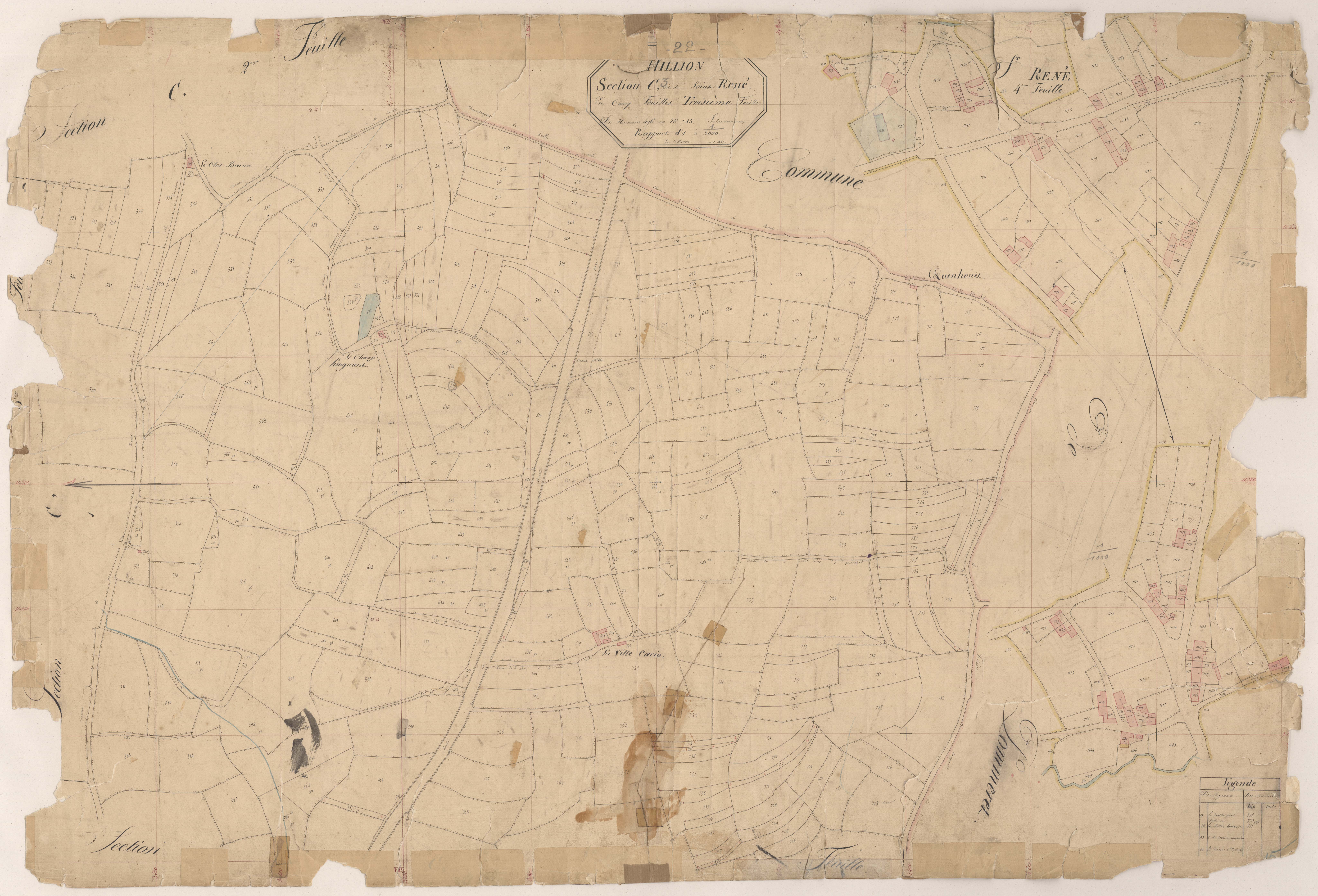Hillion - Section C, 3e feuille