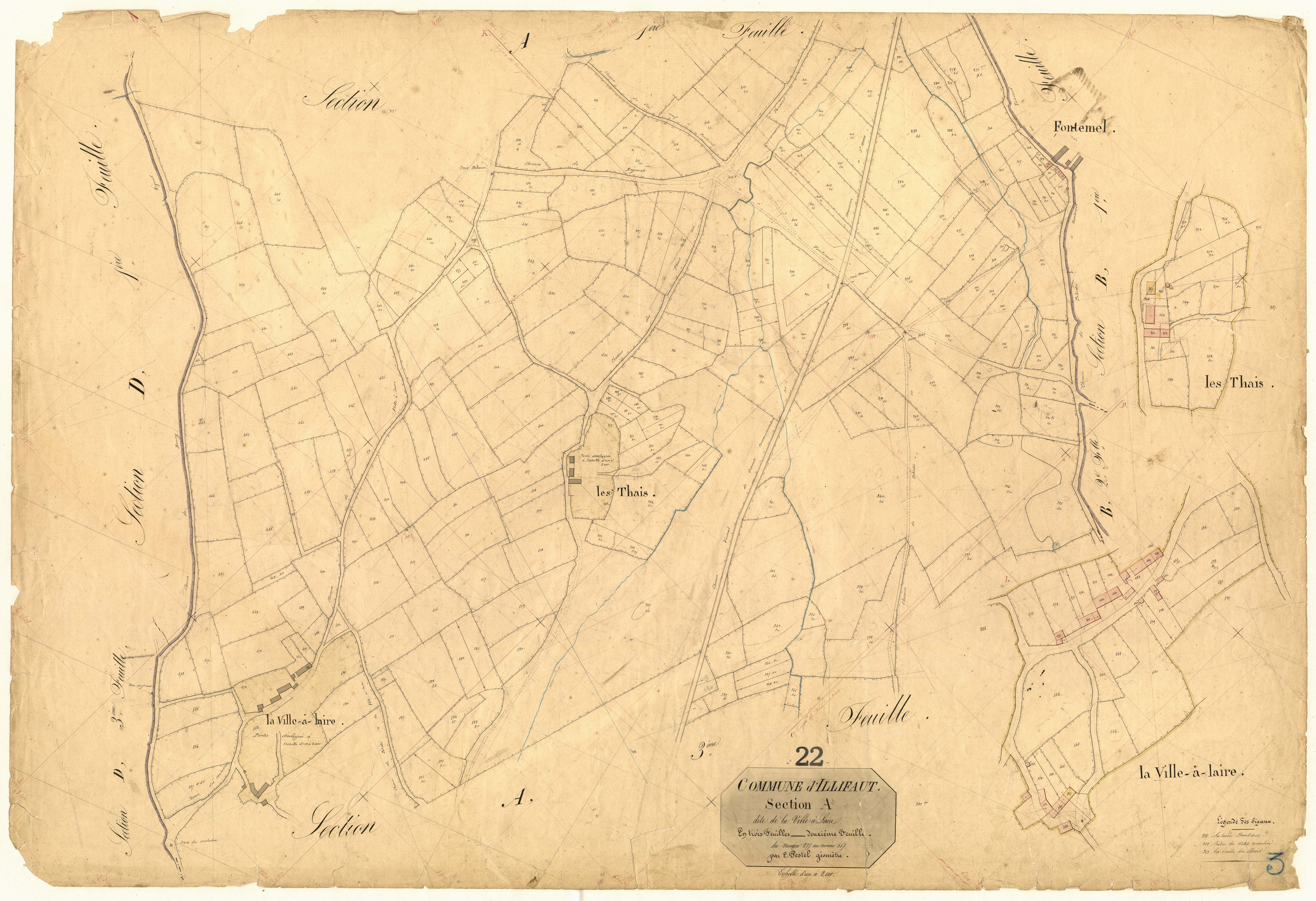 Illifaut - Section A, 2e feuille
