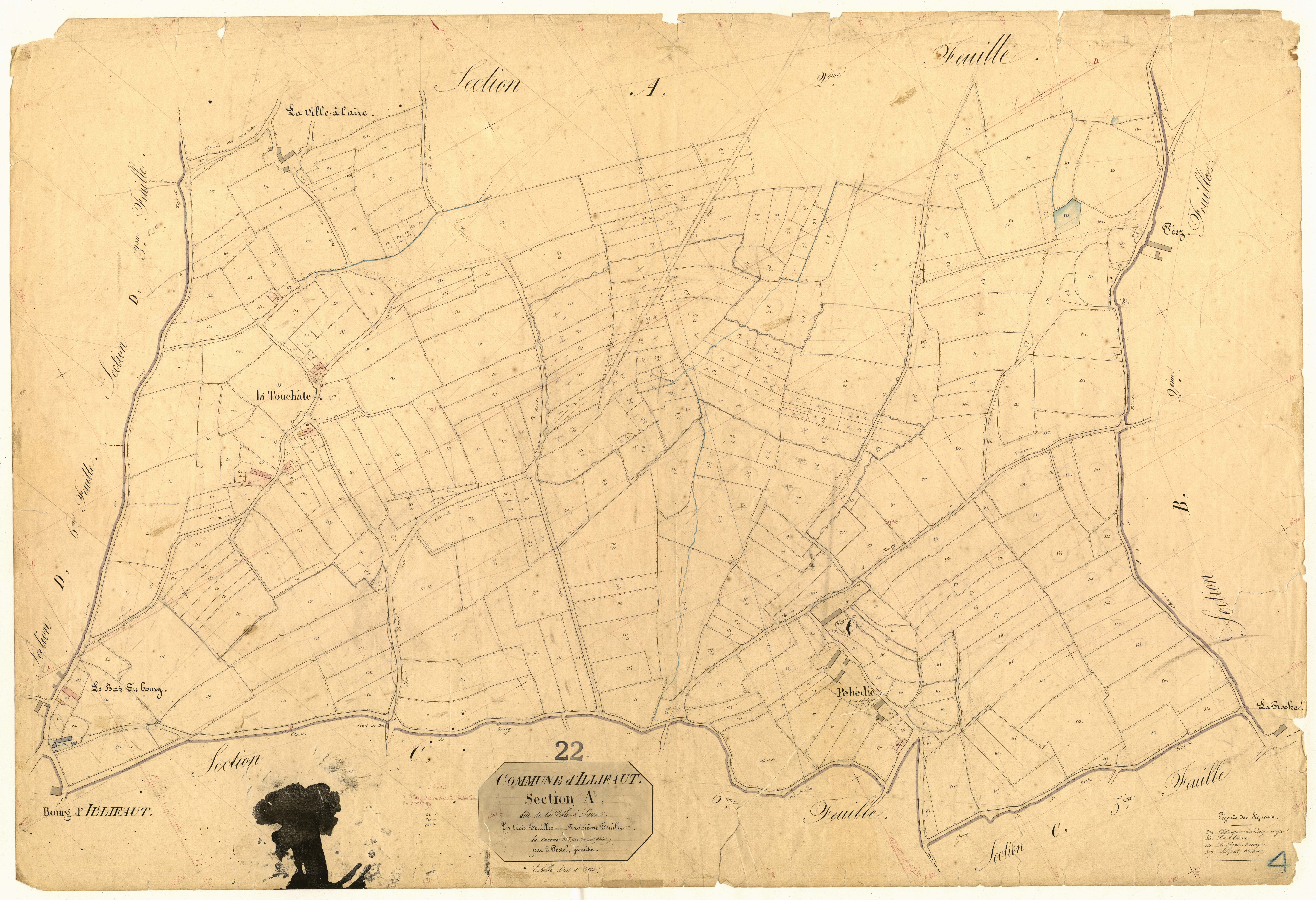 Illifaut - Section A, 3e feuille