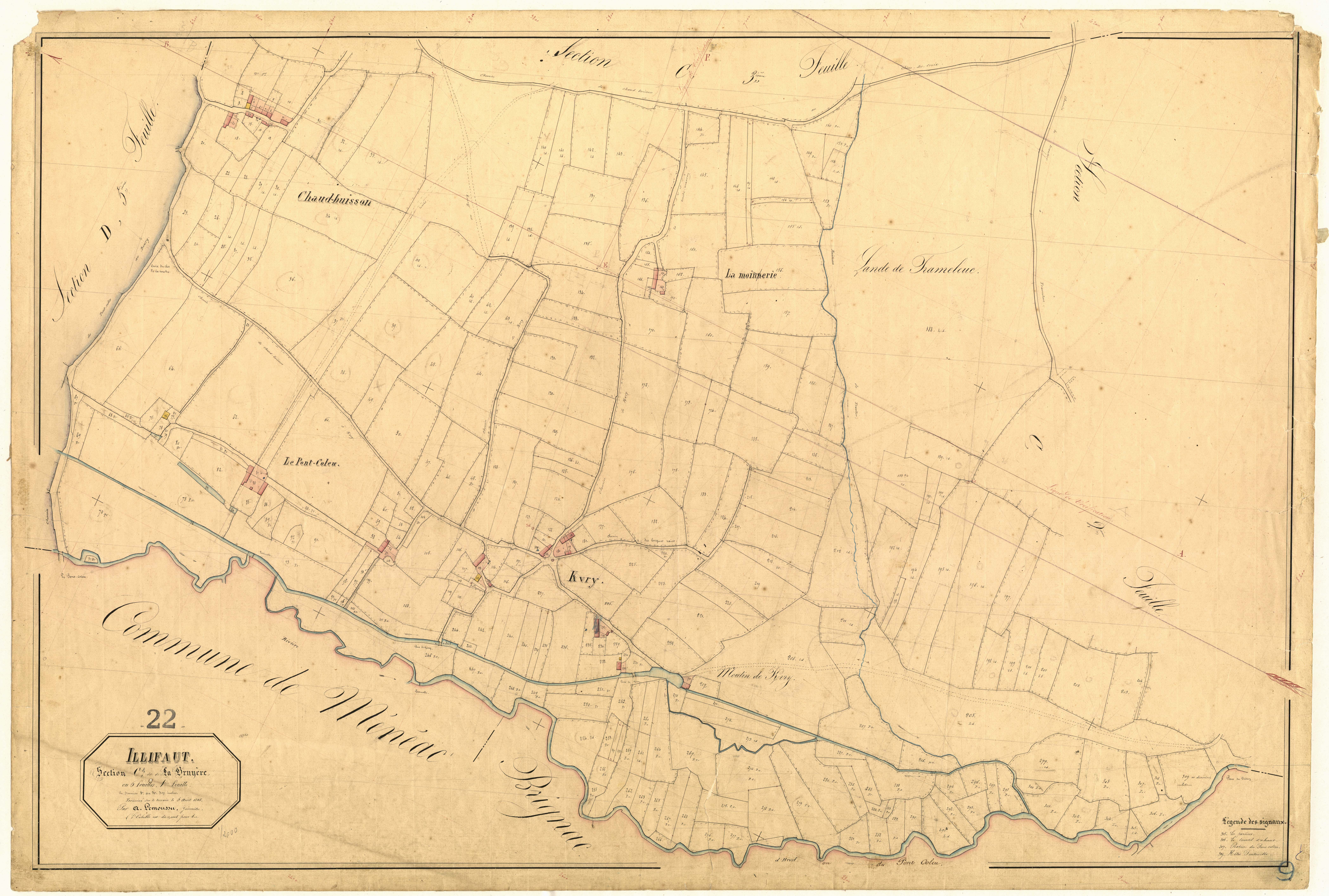Illifaut - Section C, 1re feuille