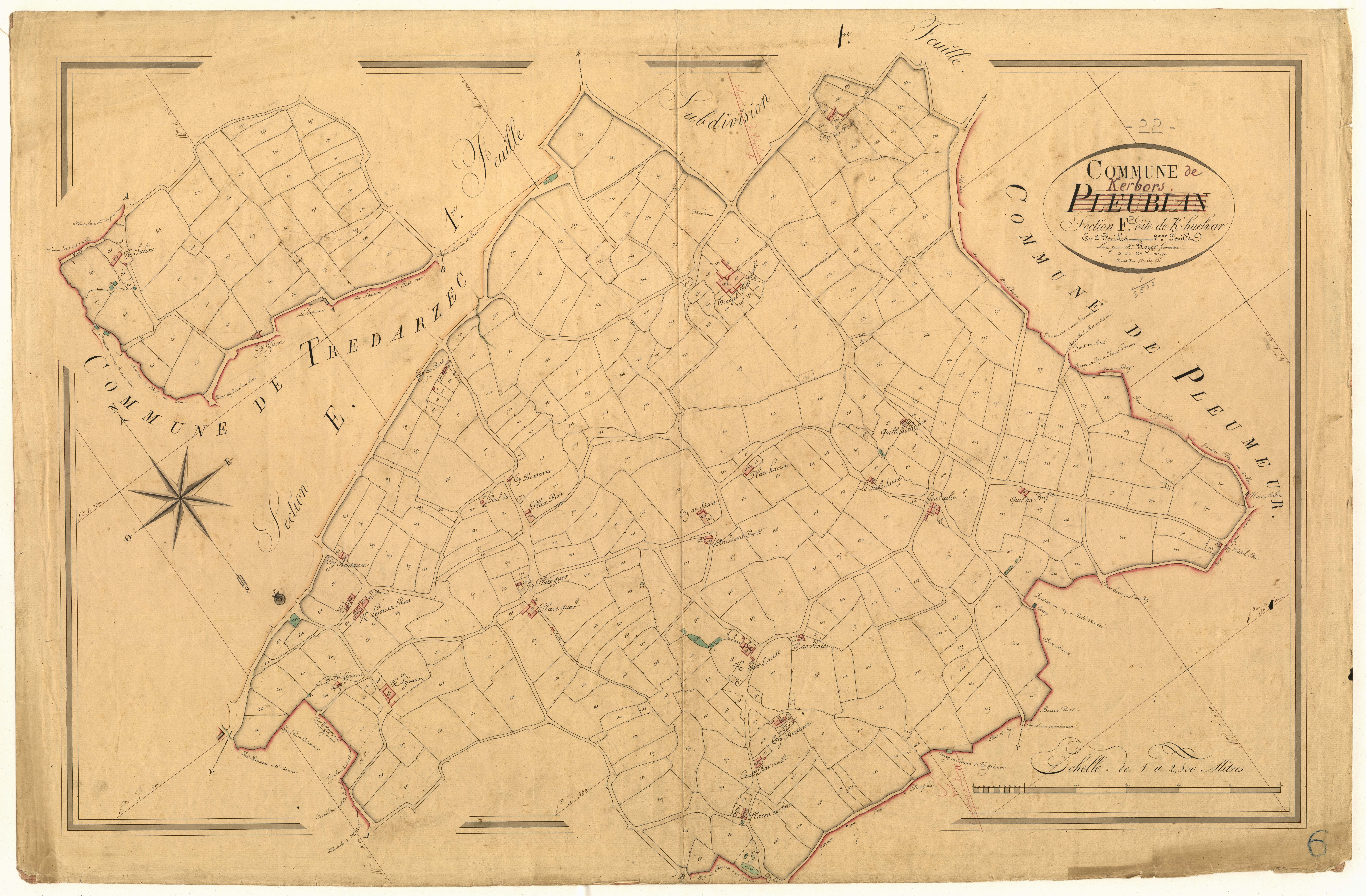 Kerbors - Section F, 2e feuille