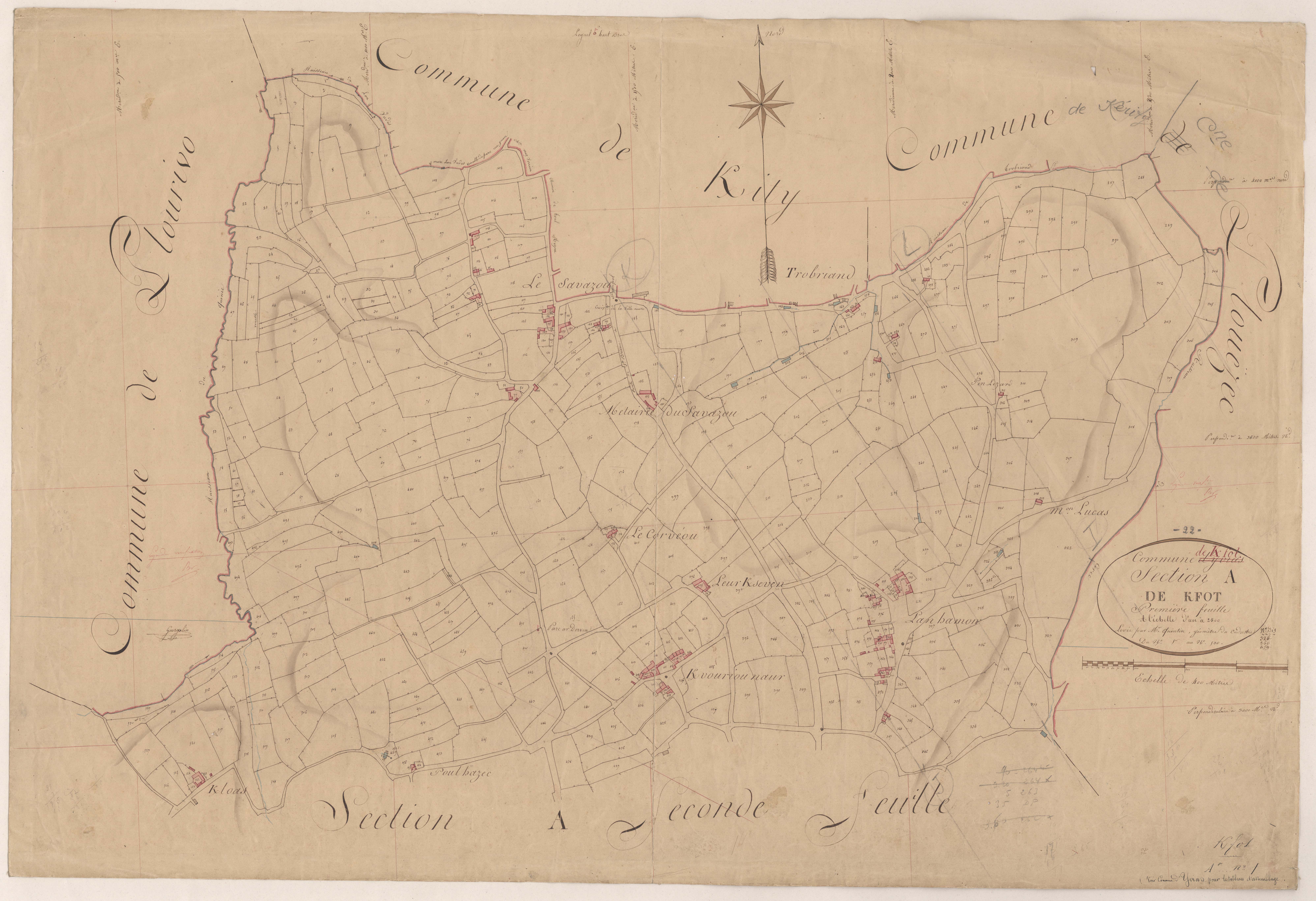 Kerfot - Section A, 1re feuille