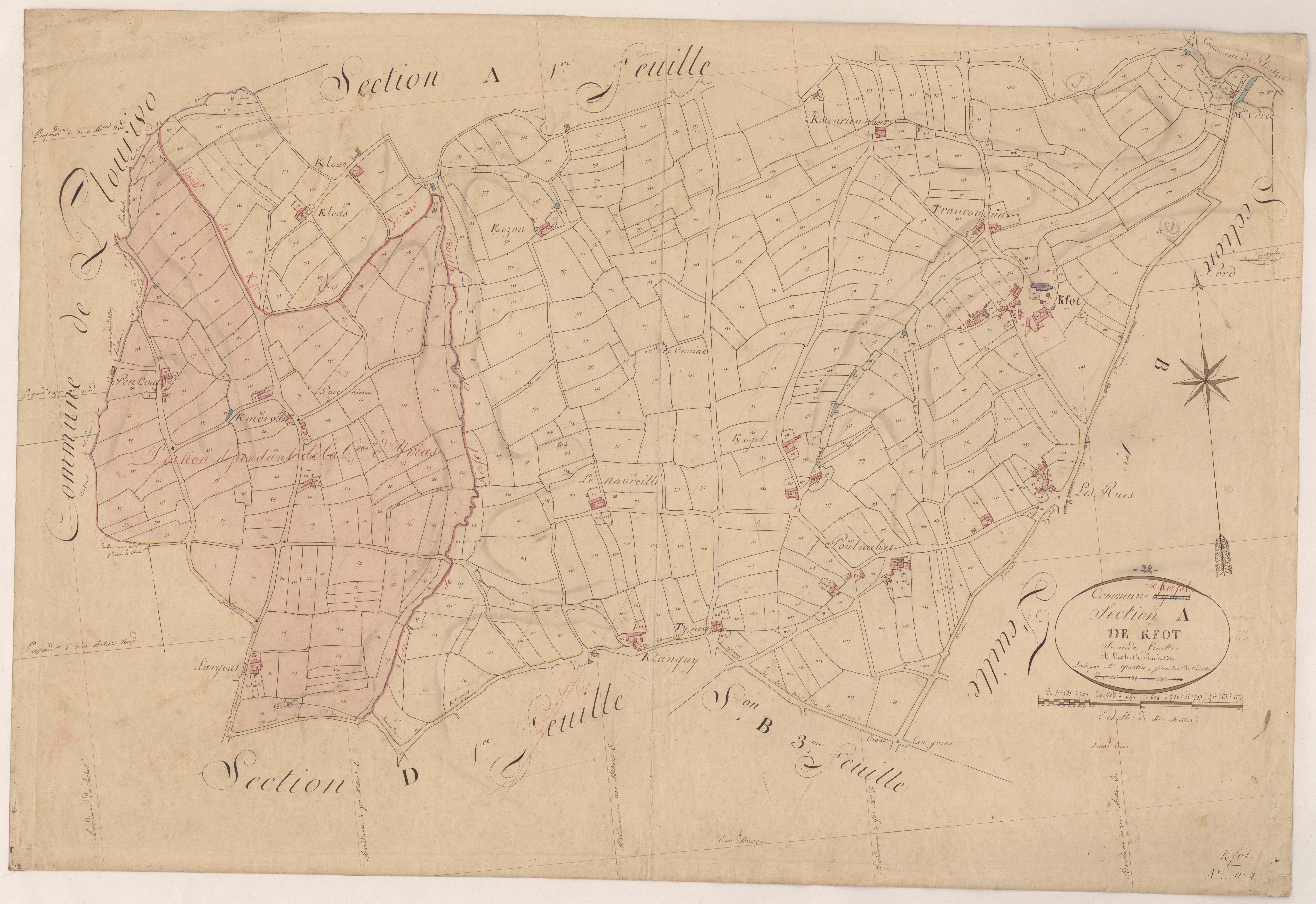 Kerfot - Section A, 2e feuille