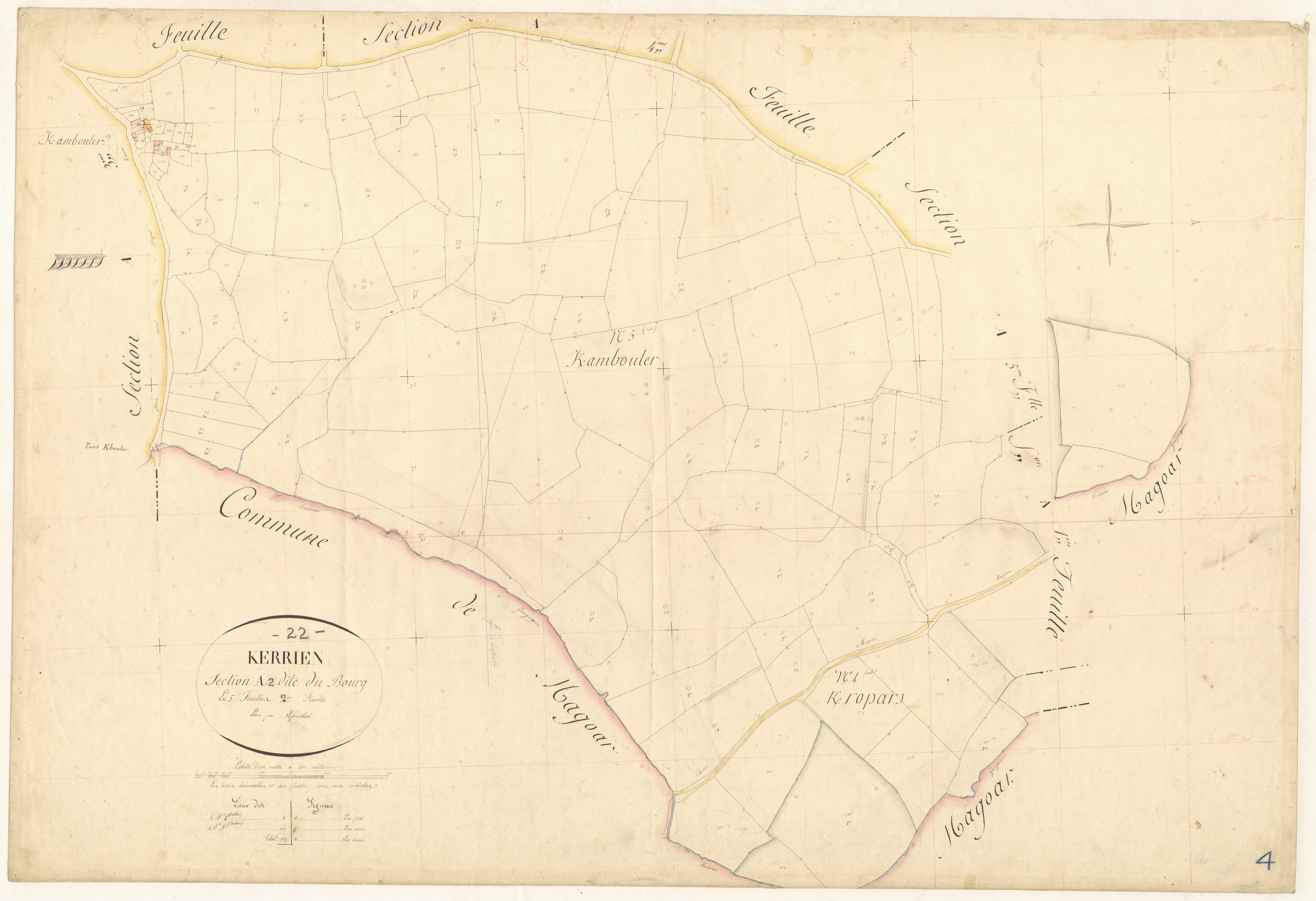 Kerien - Section A, 2e feuille