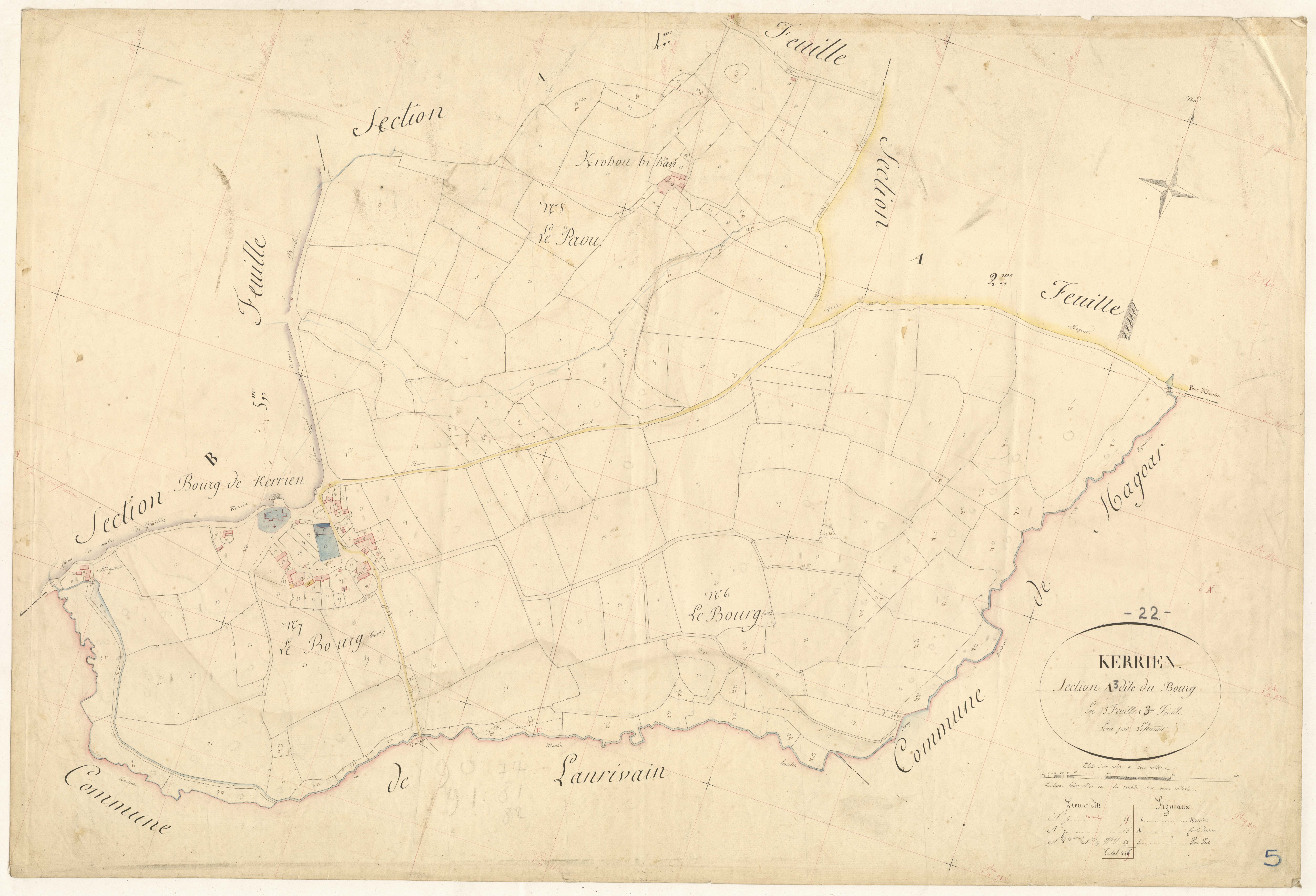 Kerien - Section A, 3e feuille