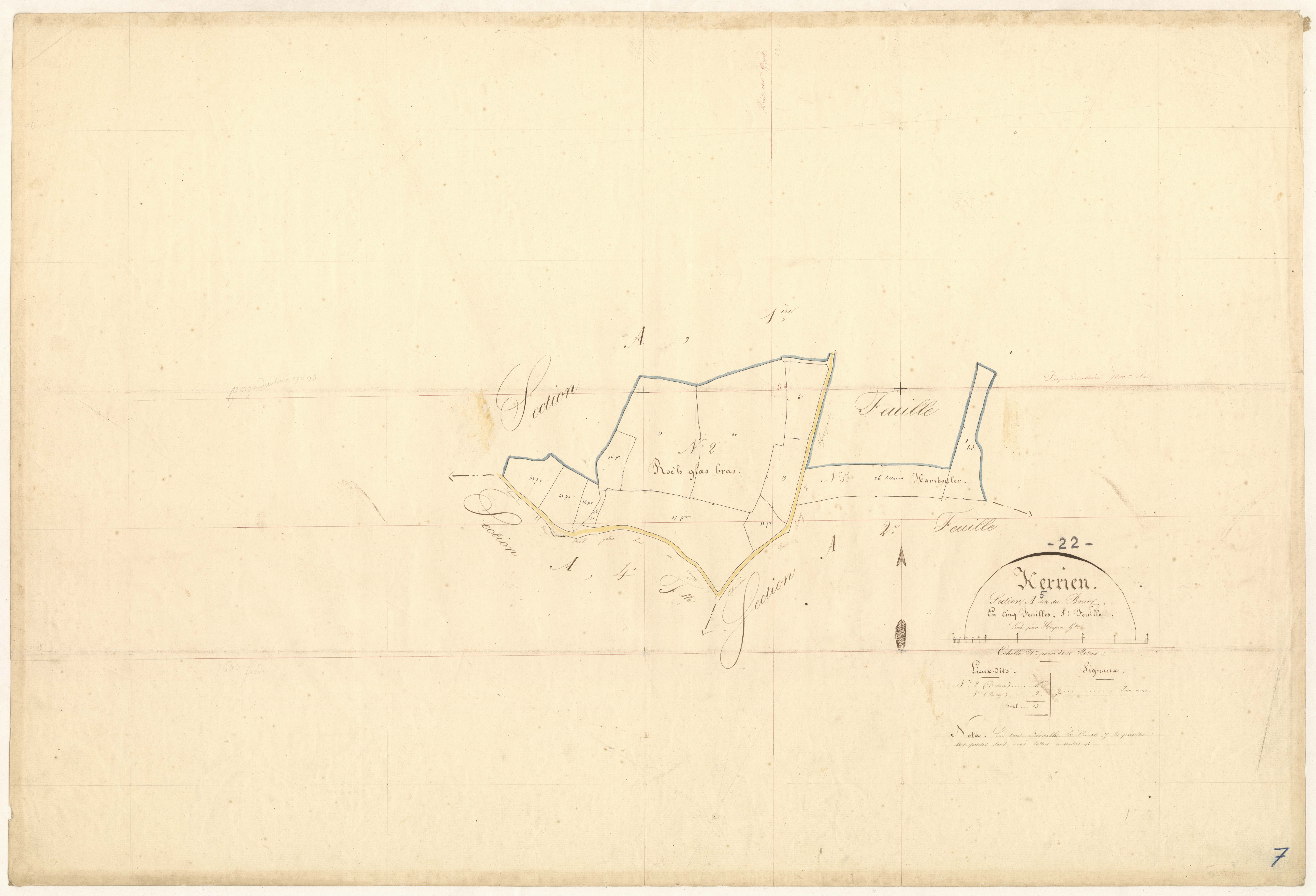 Kerien - Section A, 5e feuille