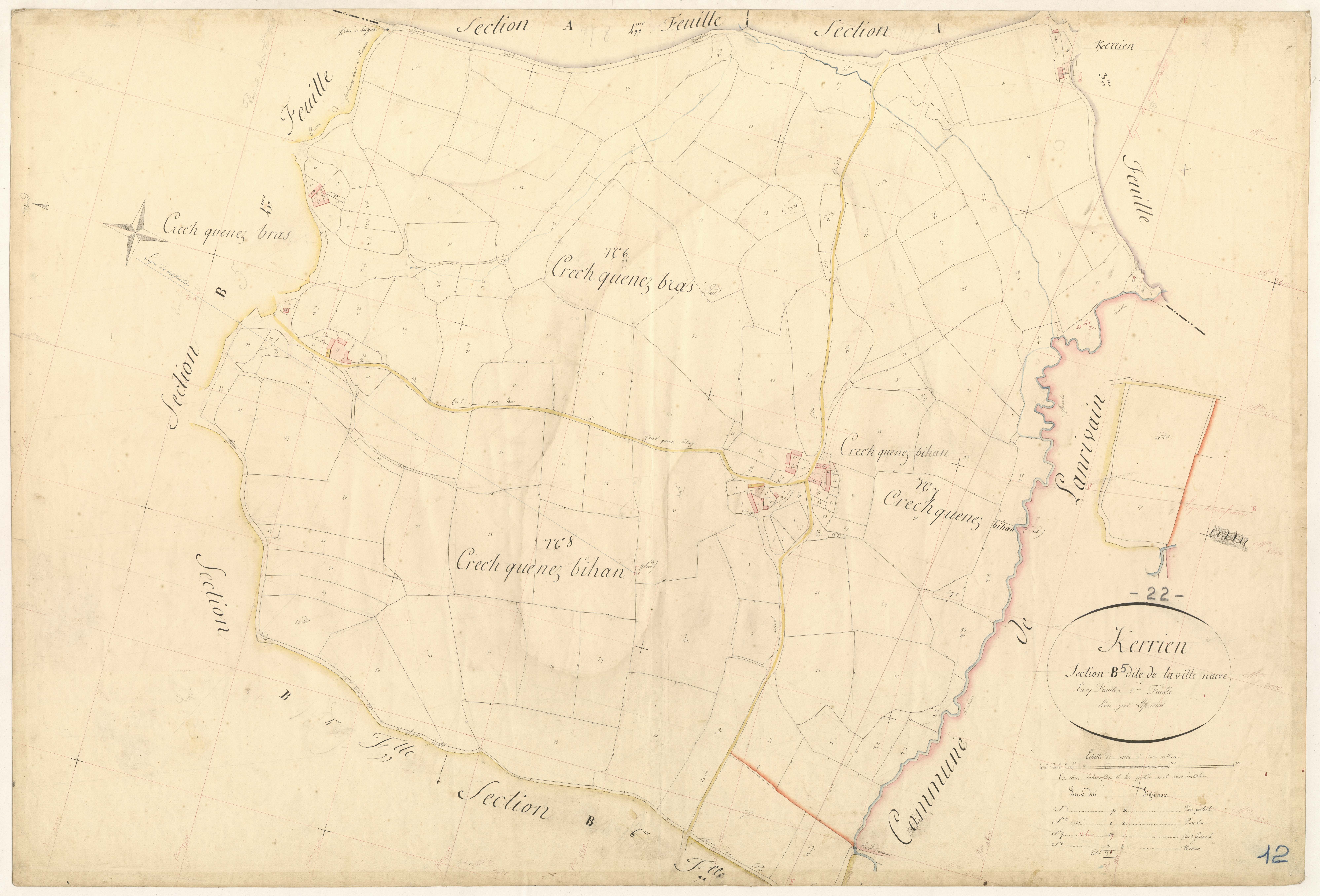 Kerien - Section B, 5e feuille