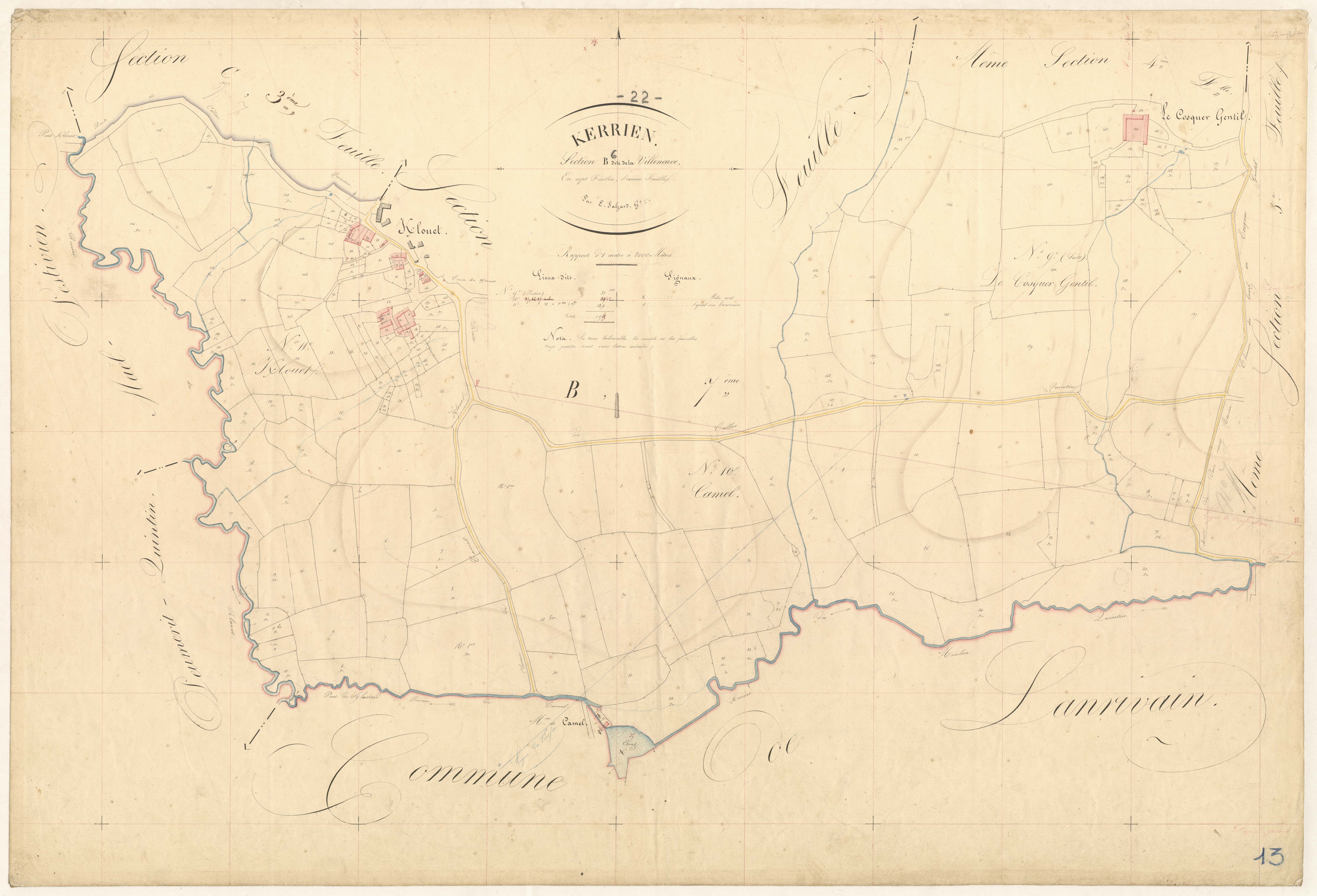 Kerien - Section B, 6e feuille