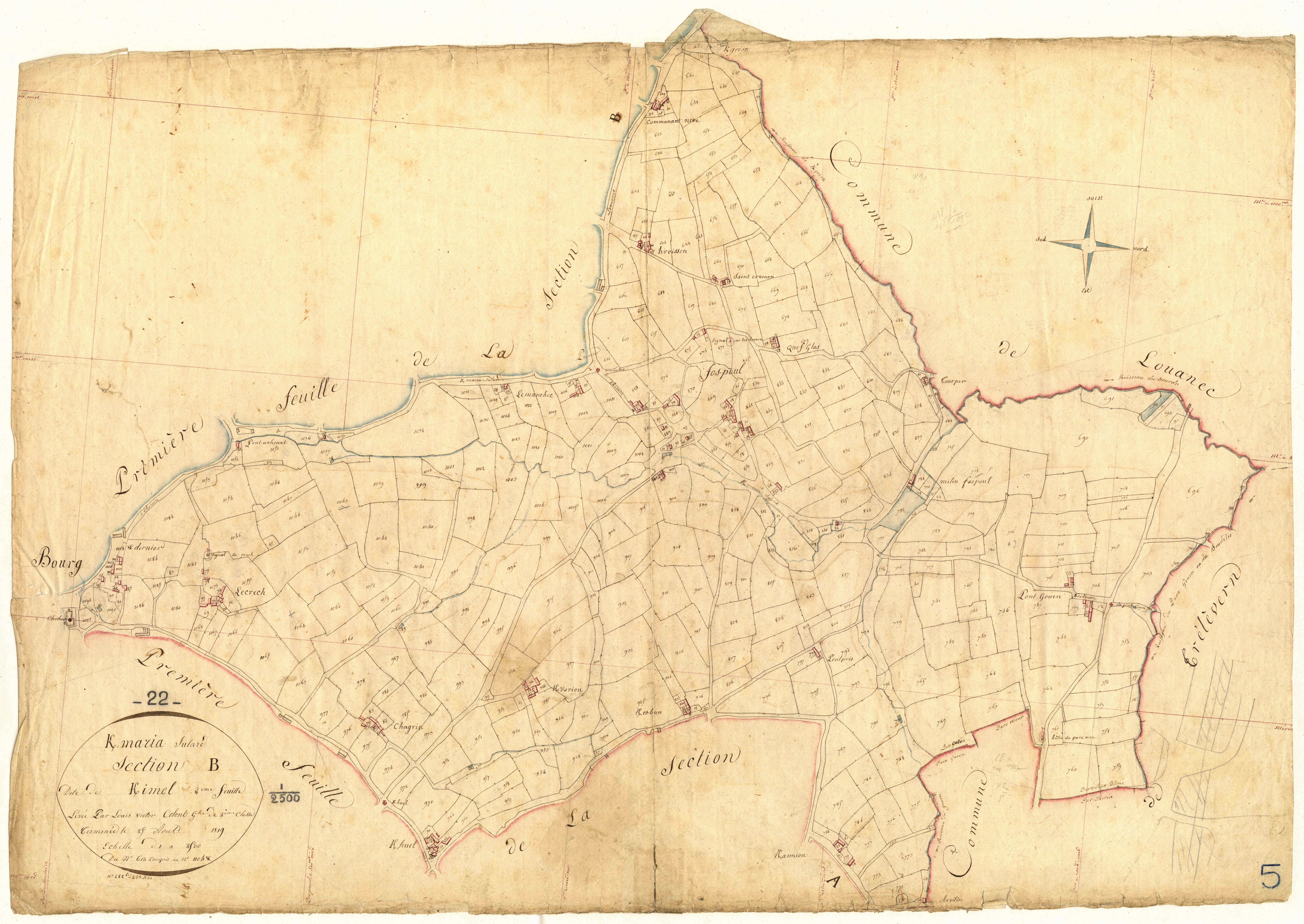 Kermaria-Sulard - Section B, 2e feuille