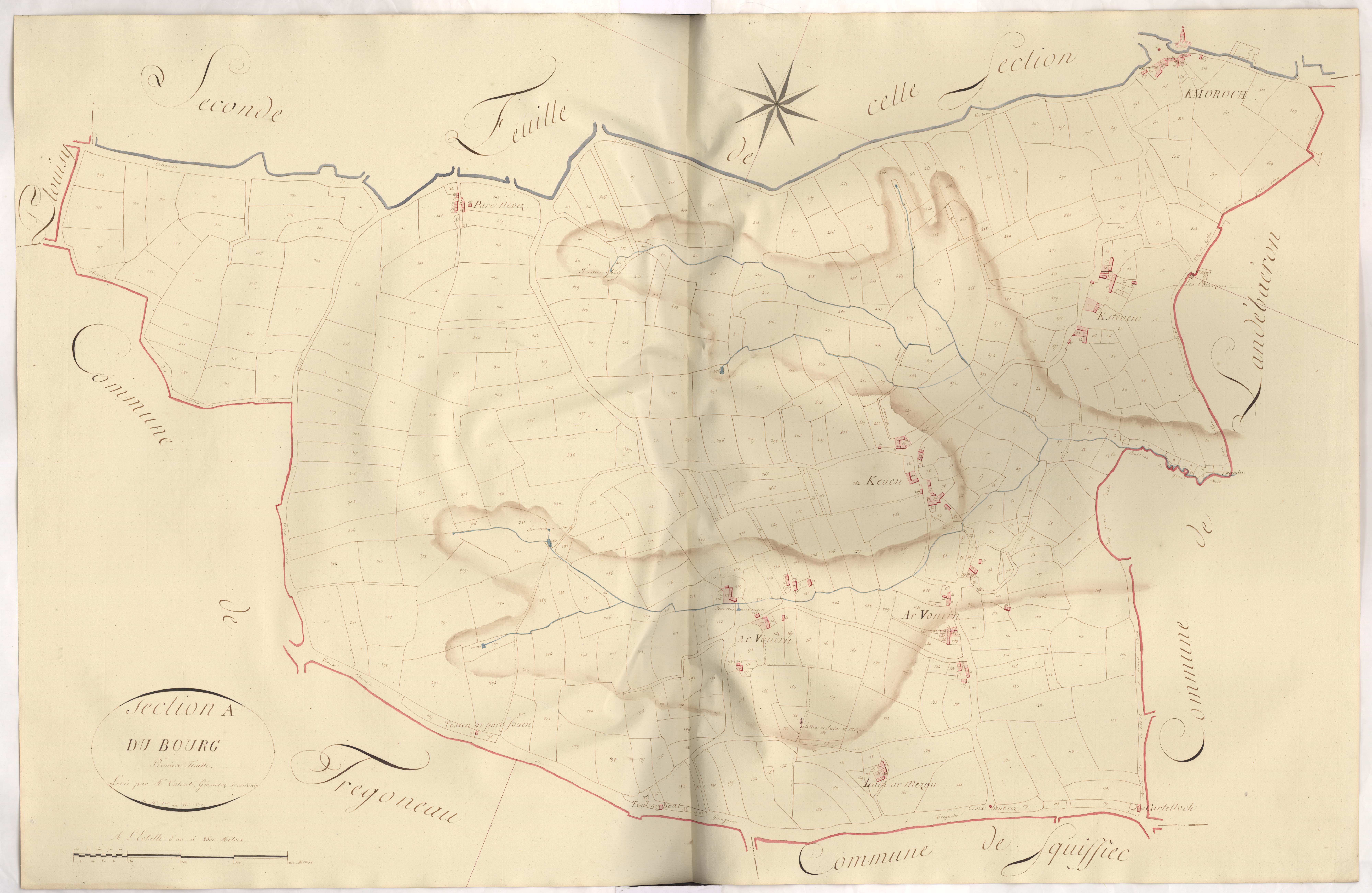 Kermoroc'h - Section A, 1re feuille